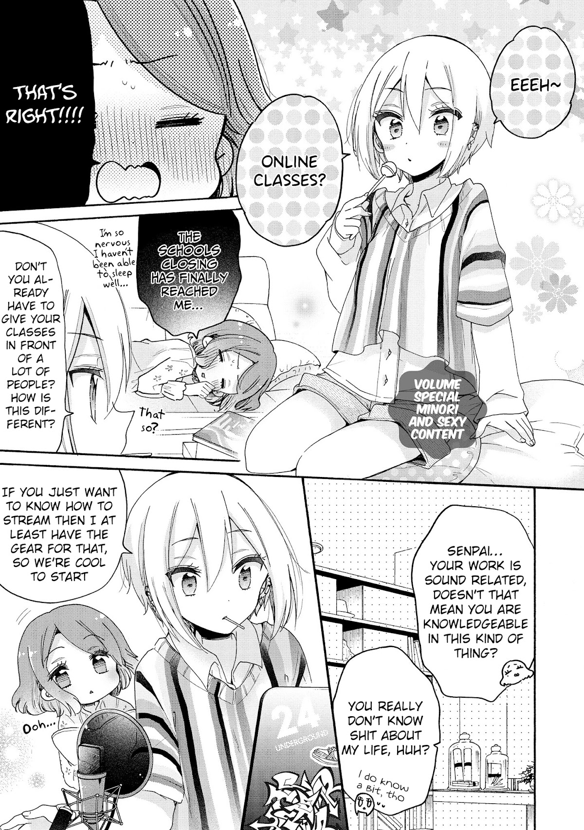 Onee-San Wa Joshi Shougakusei Ni Kyoumi Ga Arimasu. - Chapter 46.1: Extra 1 - Minori And Sexy Content