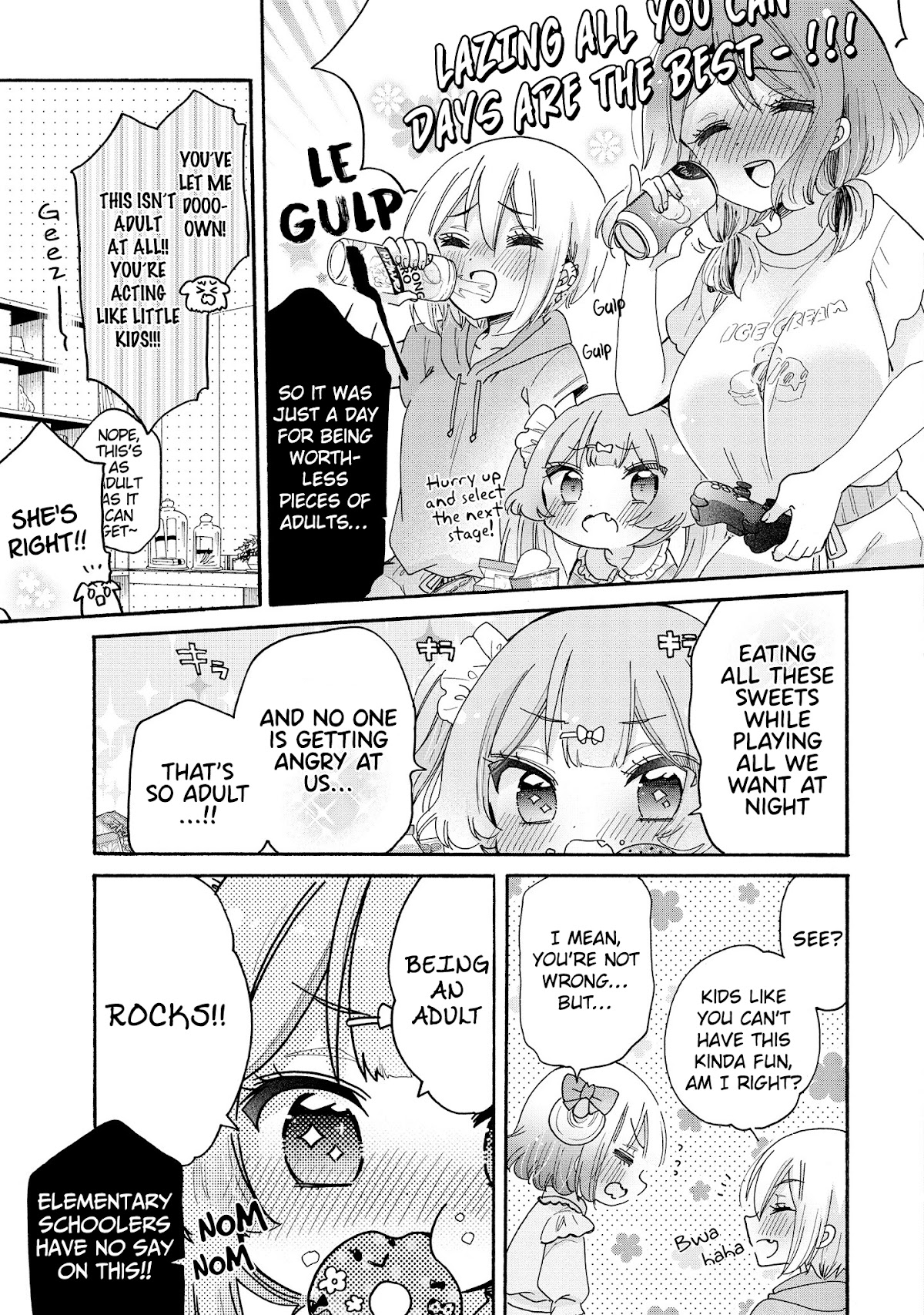 Onee-San Wa Joshi Shougakusei Ni Kyoumi Ga Arimasu. - Chapter 45: Minori's Birthday Present