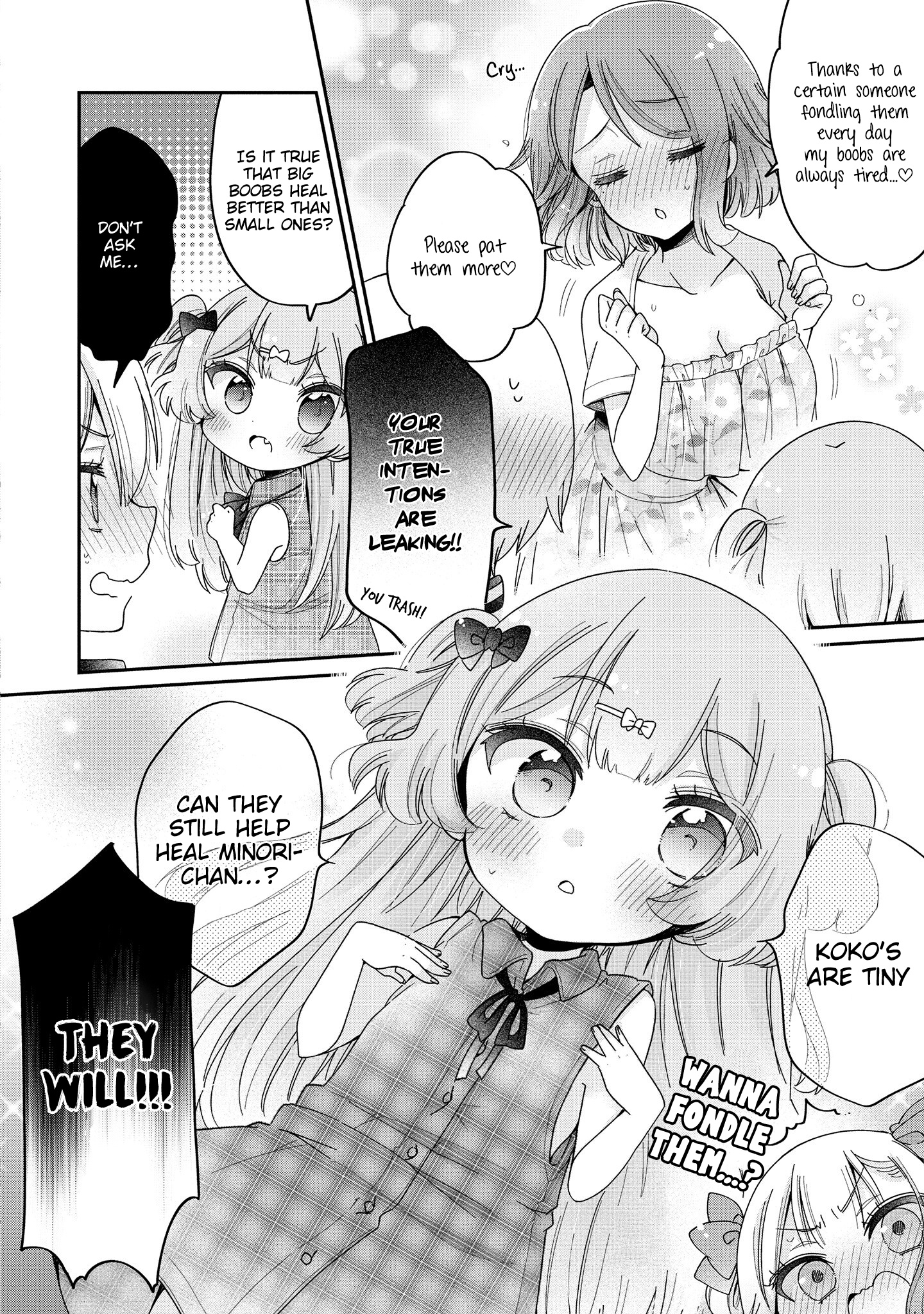 Onee-San Wa Joshi Shougakusei Ni Kyoumi Ga Arimasu. - Vol.9 Chapter 47: Boobs Detox