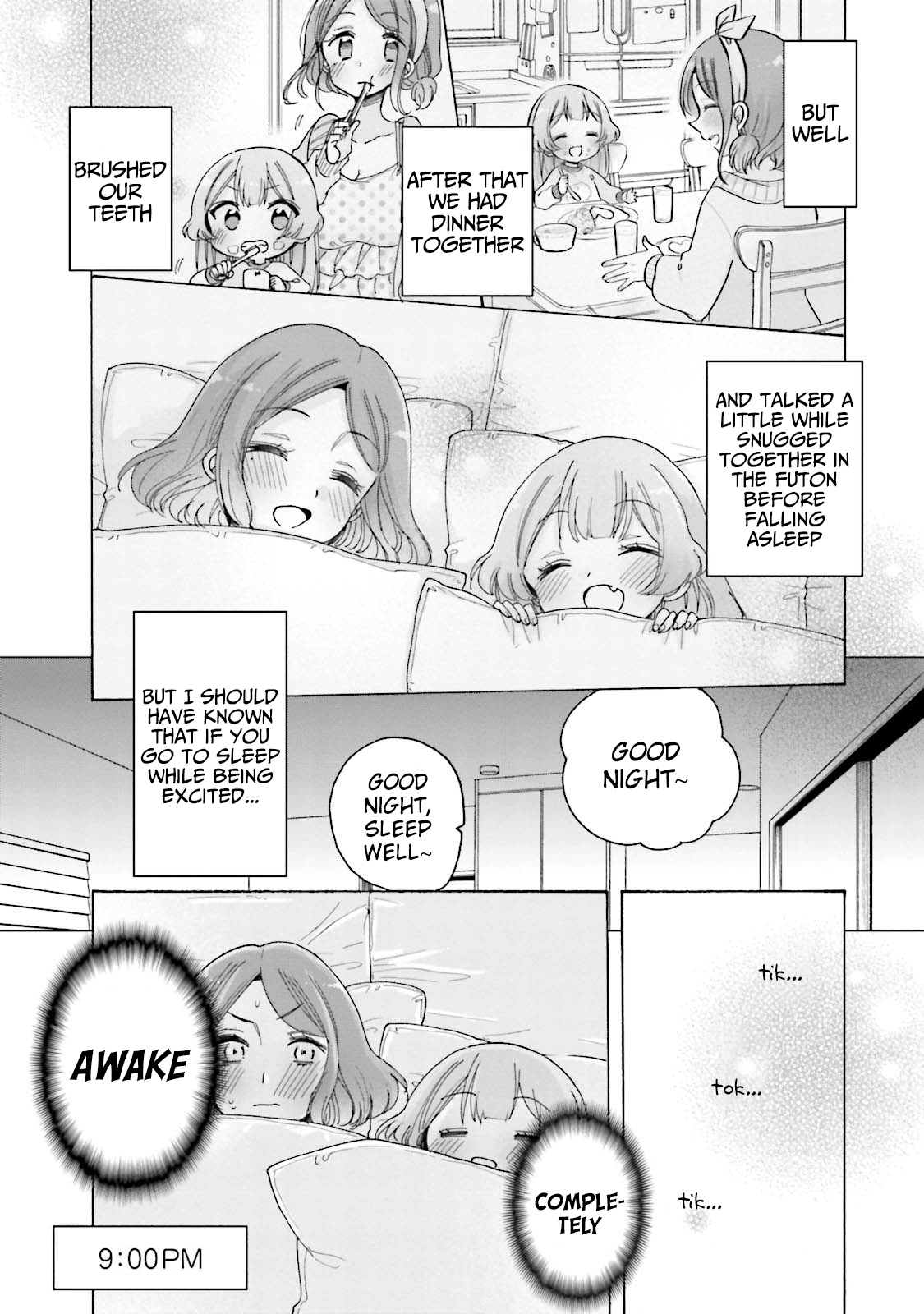 Onee-San Wa Joshi Shougakusei Ni Kyoumi Ga Arimasu. - Vol.4 Chapter 22: Girlfriends' First Night