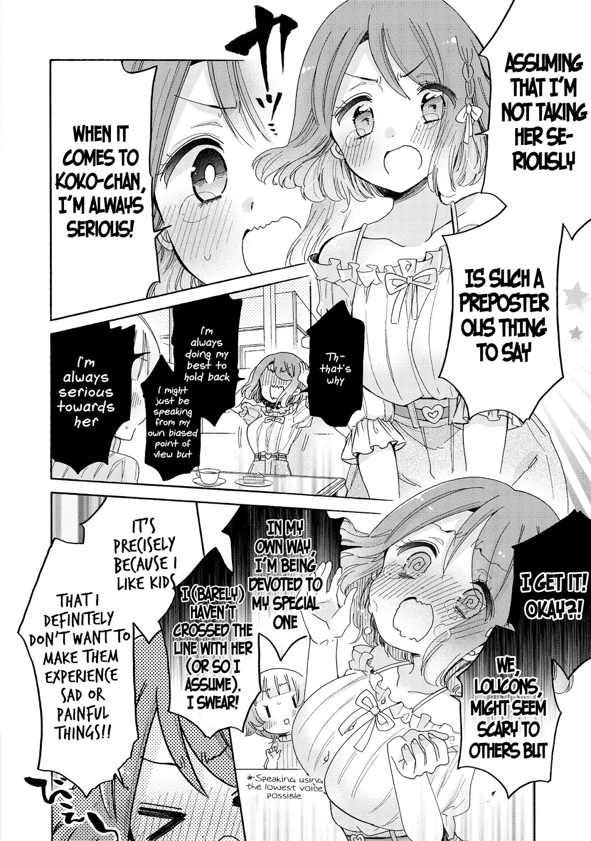 Onee-San Wa Joshi Shougakusei Ni Kyoumi Ga Arimasu. - Chapter 43: Lolicon Vs Loli's Mom