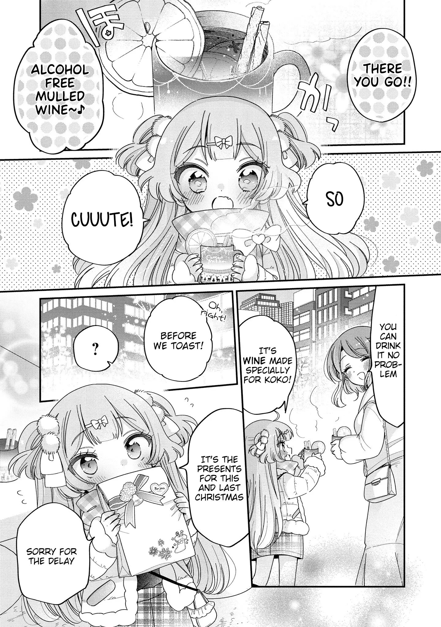 Onee-San Wa Joshi Shougakusei Ni Kyoumi Ga Arimasu. - Vol.11 Chapter 60: Second Christmas With Her Girlfriend