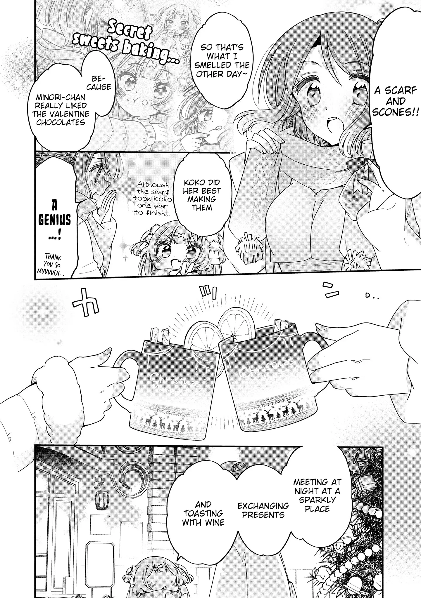 Onee-San Wa Joshi Shougakusei Ni Kyoumi Ga Arimasu. - Vol.11 Chapter 60: Second Christmas With Her Girlfriend