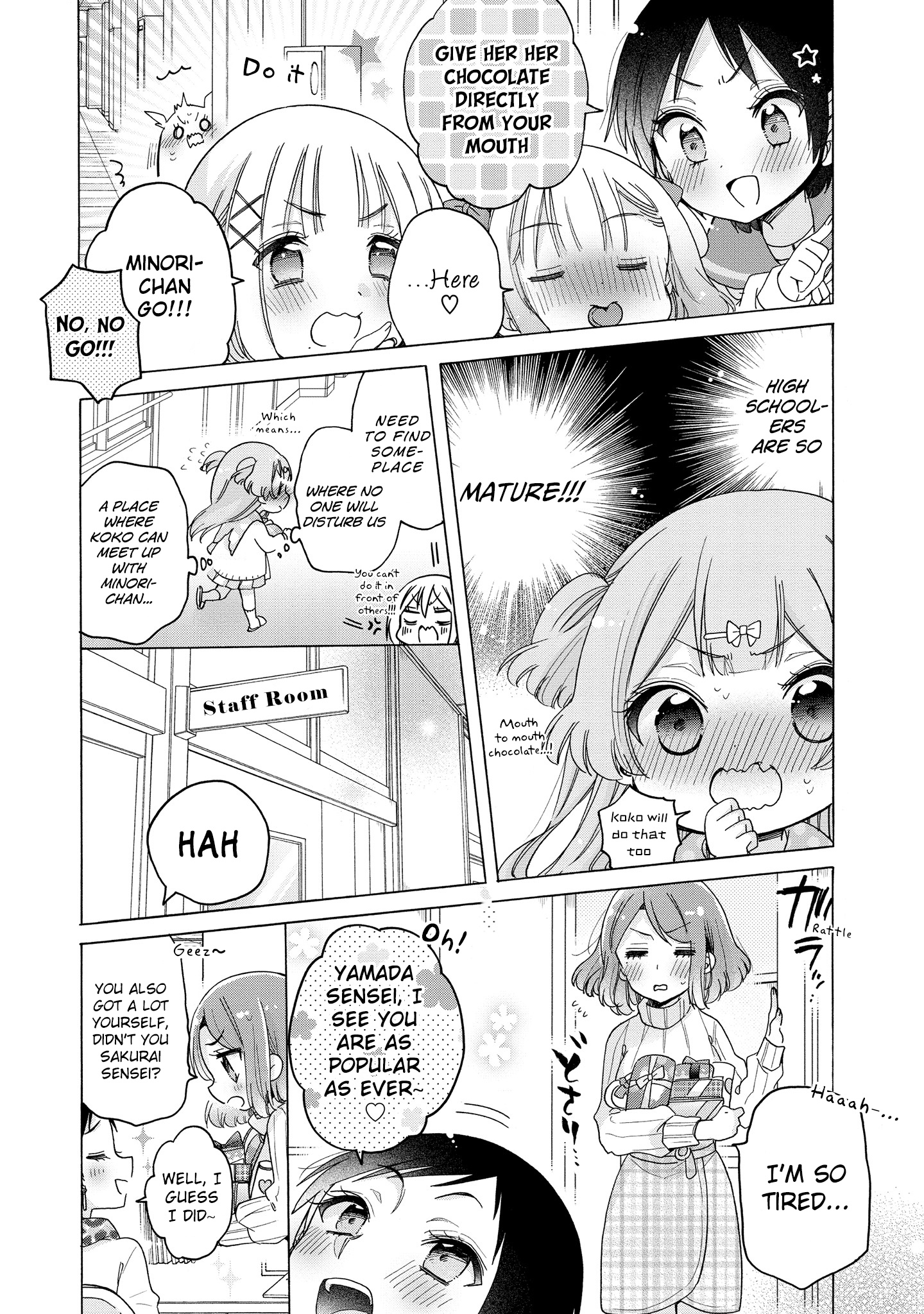 Onee-San Wa Joshi Shougakusei Ni Kyoumi Ga Arimasu. - Vol.5 Chapter 31: Secret Valentine