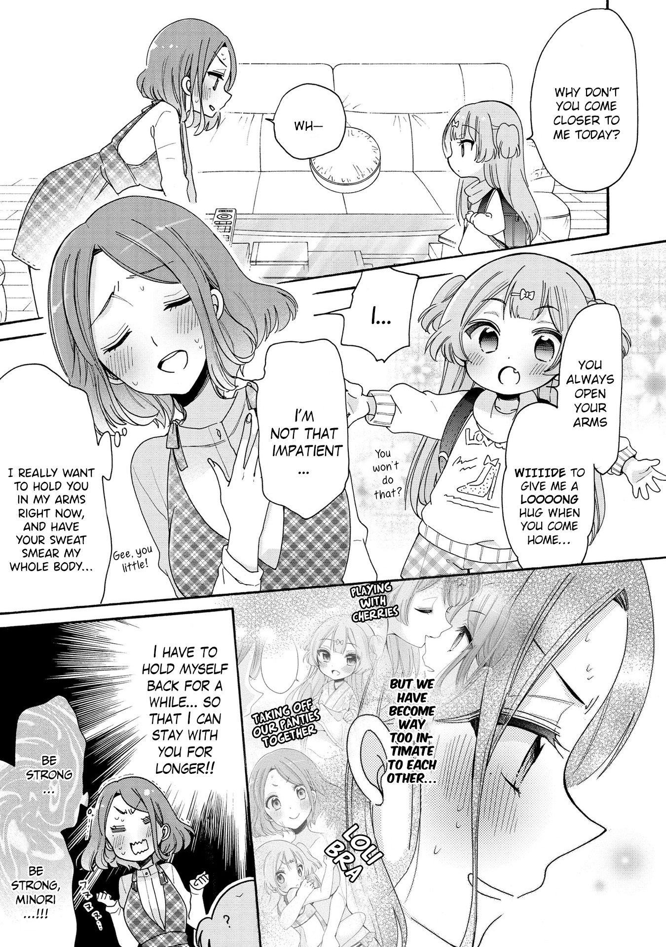 Onee-San Wa Joshi Shougakusei Ni Kyoumi Ga Arimasu. - Vol.2 Chapter 9: Minori-Chan And The Day Of Self-Control