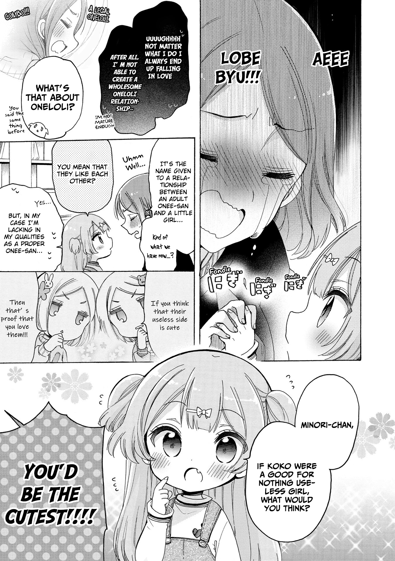 Onee-San Wa Joshi Shougakusei Ni Kyoumi Ga Arimasu. - Vol.3 Chapter 19: Strategy For Defeating The One-Loli Blues