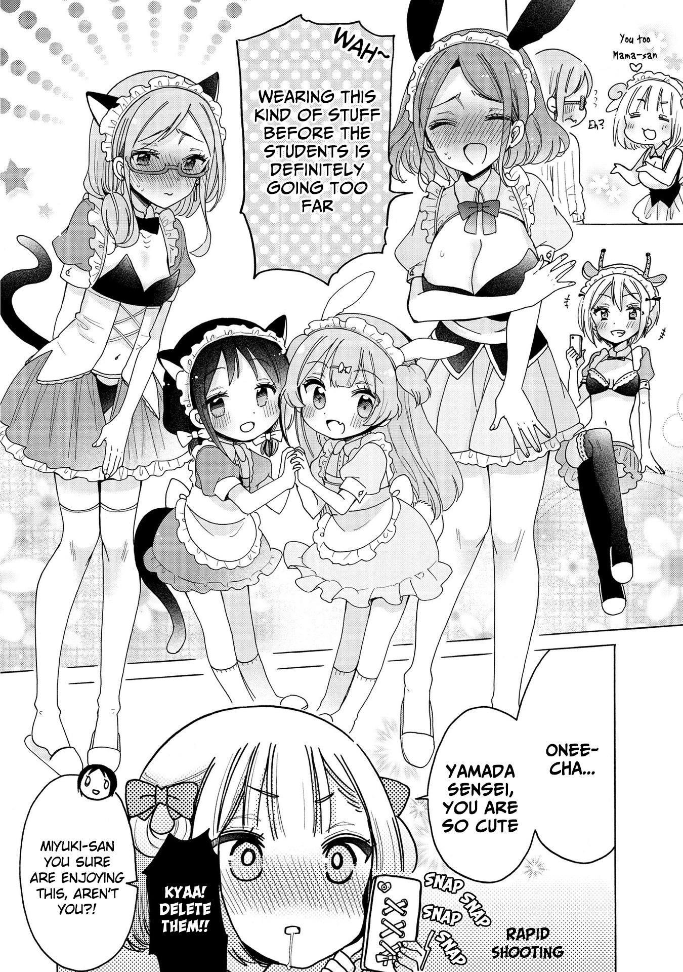 Onee-San Wa Joshi Shougakusei Ni Kyoumi Ga Arimasu. - Vol.3 Chapter 17: Minori-Chan Sensei And The Cultural Festival