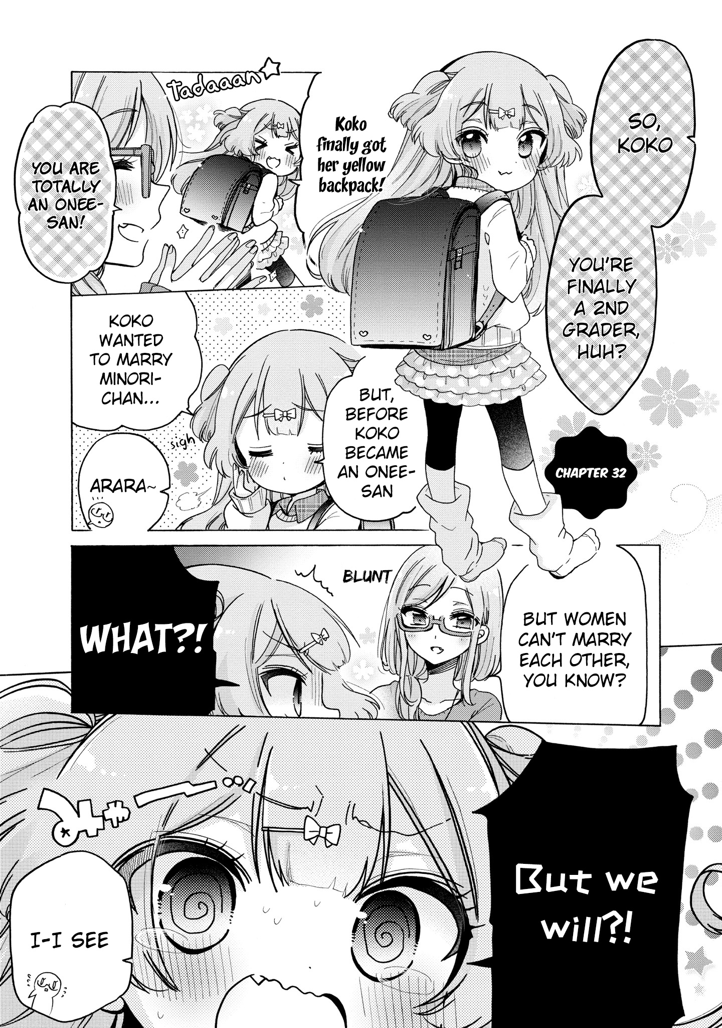 Onee-San Wa Joshi Shougakusei Ni Kyoumi Ga Arimasu. - Vol.6 Chapter 32: A New First Year