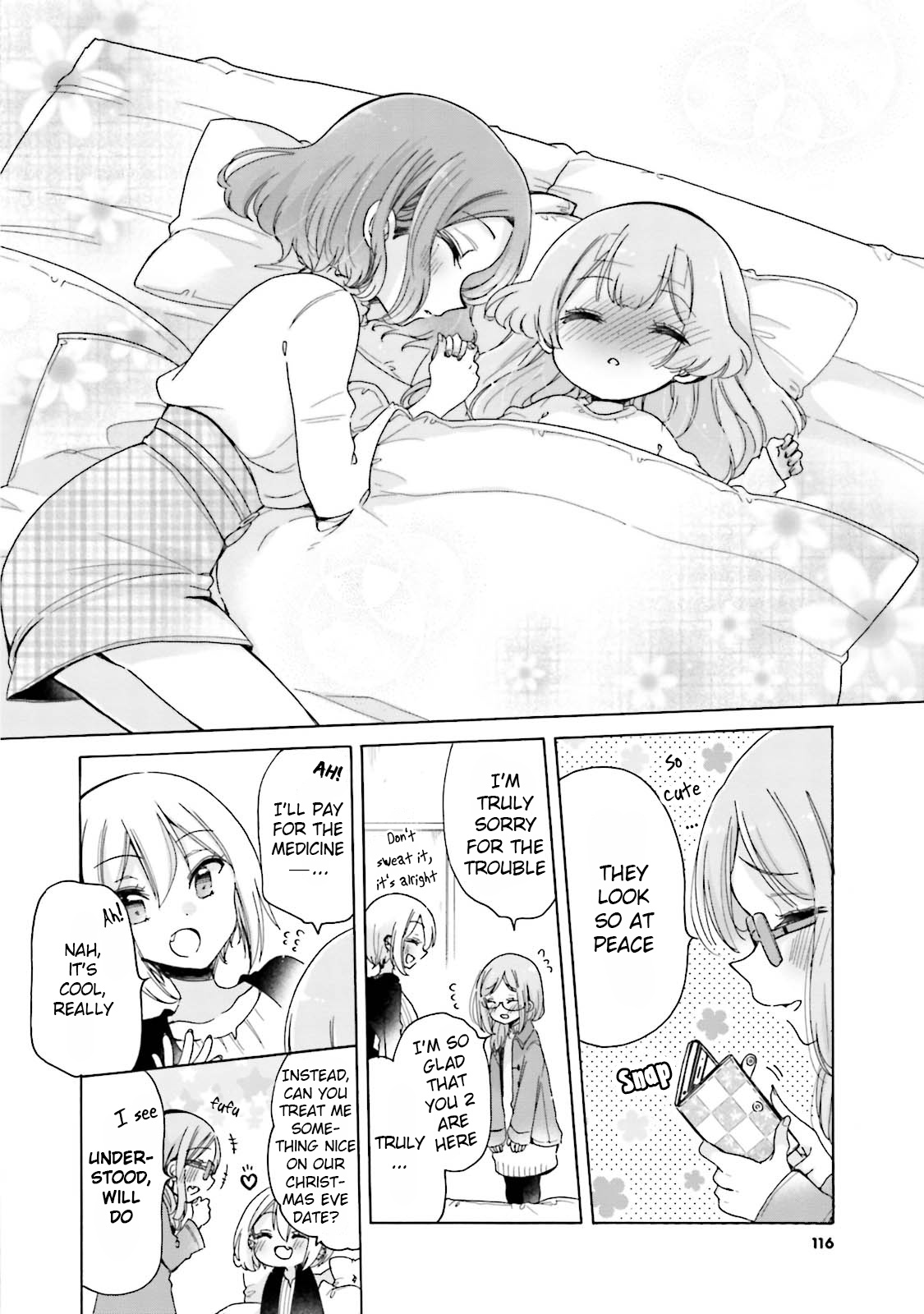 Onee-San Wa Joshi Shougakusei Ni Kyoumi Ga Arimasu. - Vol.4 Chapter 24: Taking Care Of A Feverish Girlfriend