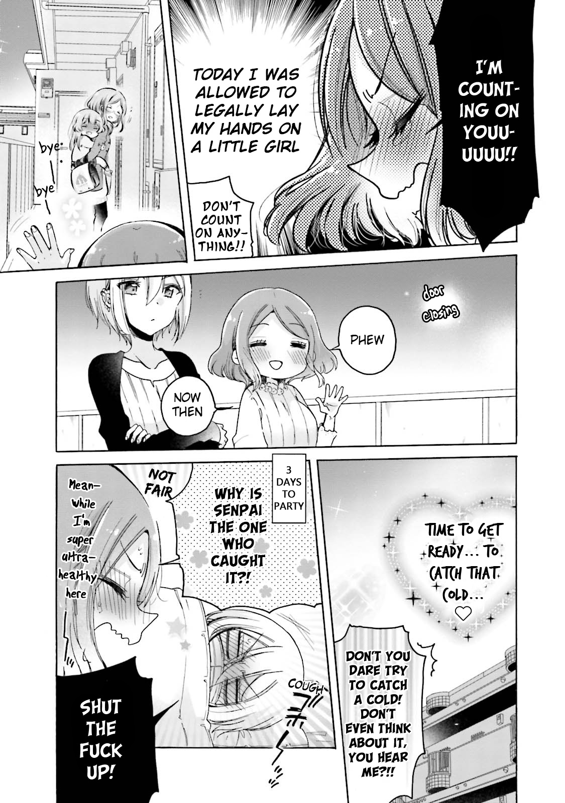 Onee-San Wa Joshi Shougakusei Ni Kyoumi Ga Arimasu. - Vol.4 Chapter 24: Taking Care Of A Feverish Girlfriend