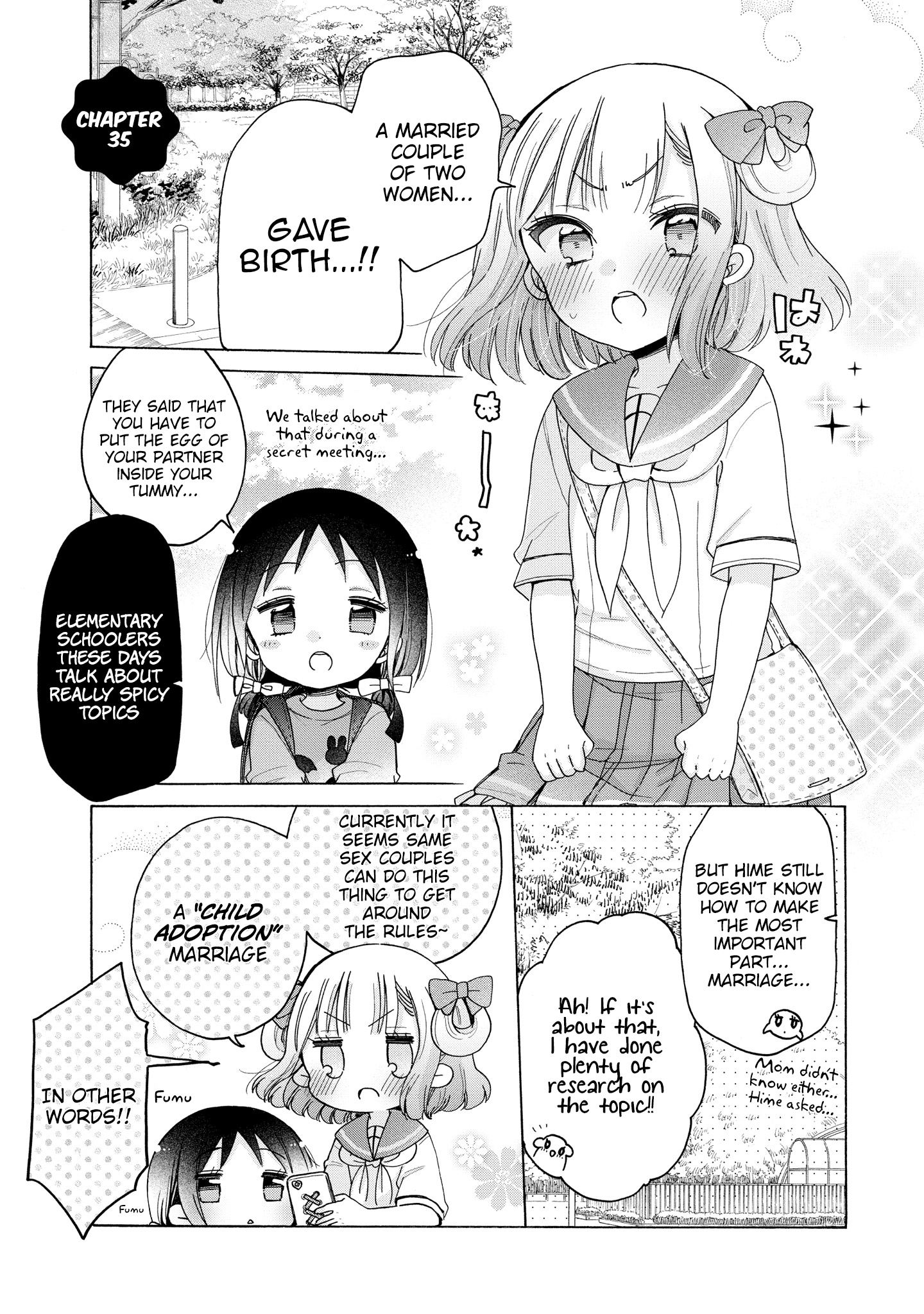 Onee-San Wa Joshi Shougakusei Ni Kyoumi Ga Arimasu. - Vol.6 Chapter 35: Once Again, I'll Make You Notice Me