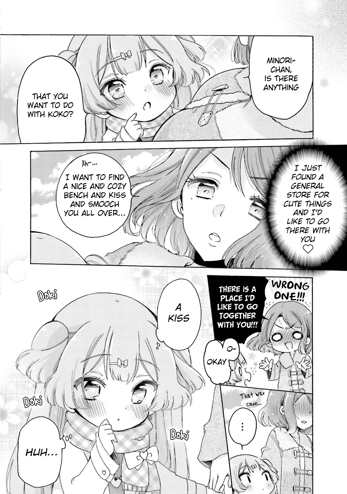 Onee-San Wa Joshi Shougakusei Ni Kyoumi Ga Arimasu. - Vol.4 Chapter 25: The Pink(Y) Lips Promise Of Koko And Minori