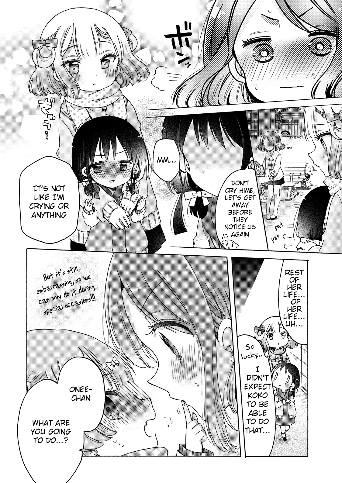 Onee-San Wa Joshi Shougakusei Ni Kyoumi Ga Arimasu. - Vol.4 Chapter 25: The Pink(Y) Lips Promise Of Koko And Minori