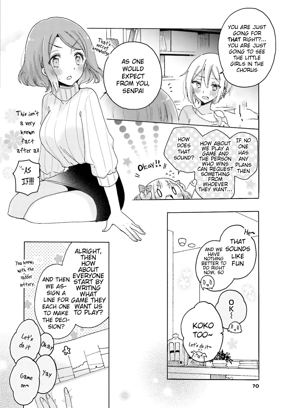 Onee-San Wa Joshi Shougakusei Ni Kyoumi Ga Arimasu. - Chapter 23: Holy Night Pinpoint Game