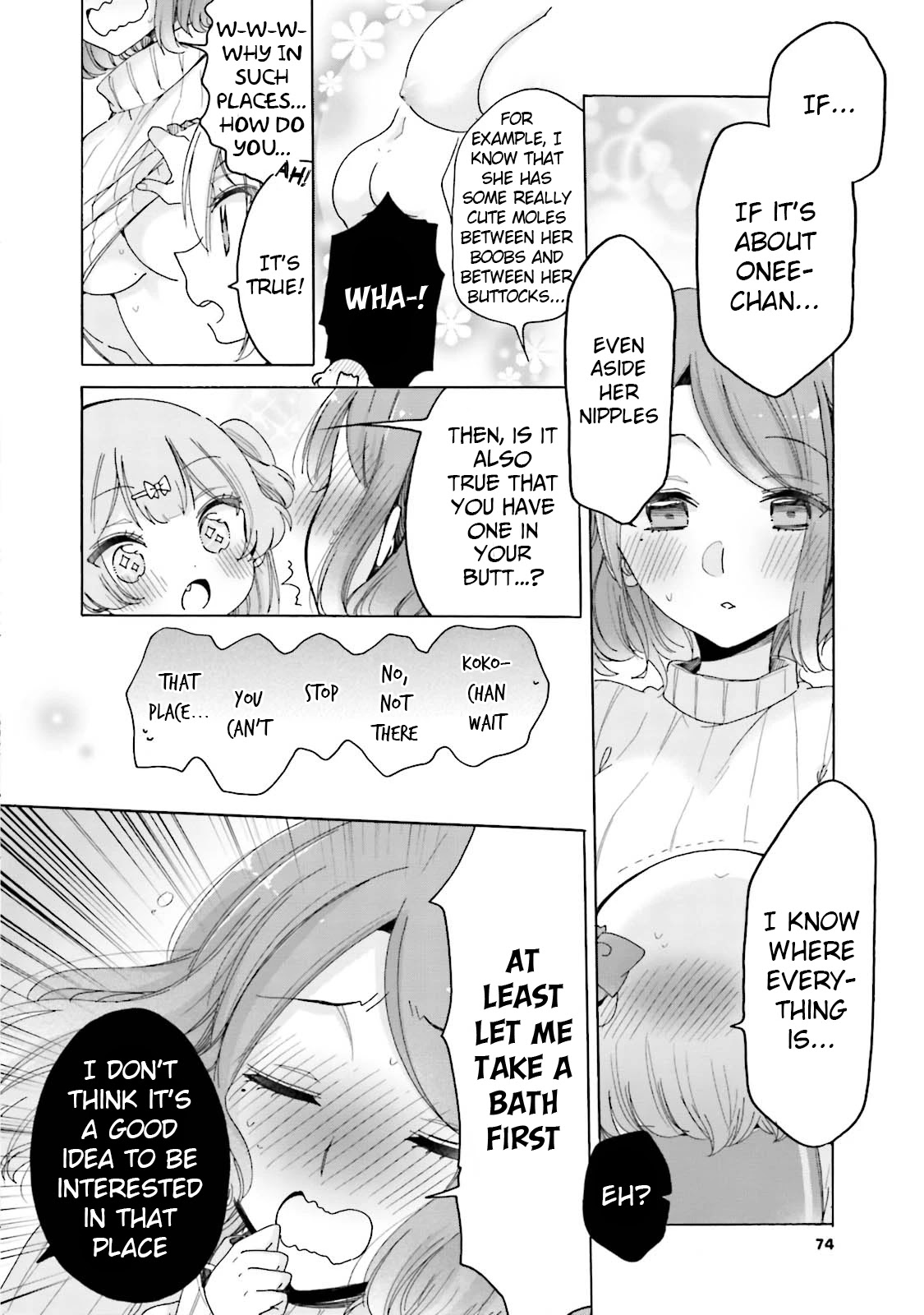 Onee-San Wa Joshi Shougakusei Ni Kyoumi Ga Arimasu. - Chapter 23: Holy Night Pinpoint Game