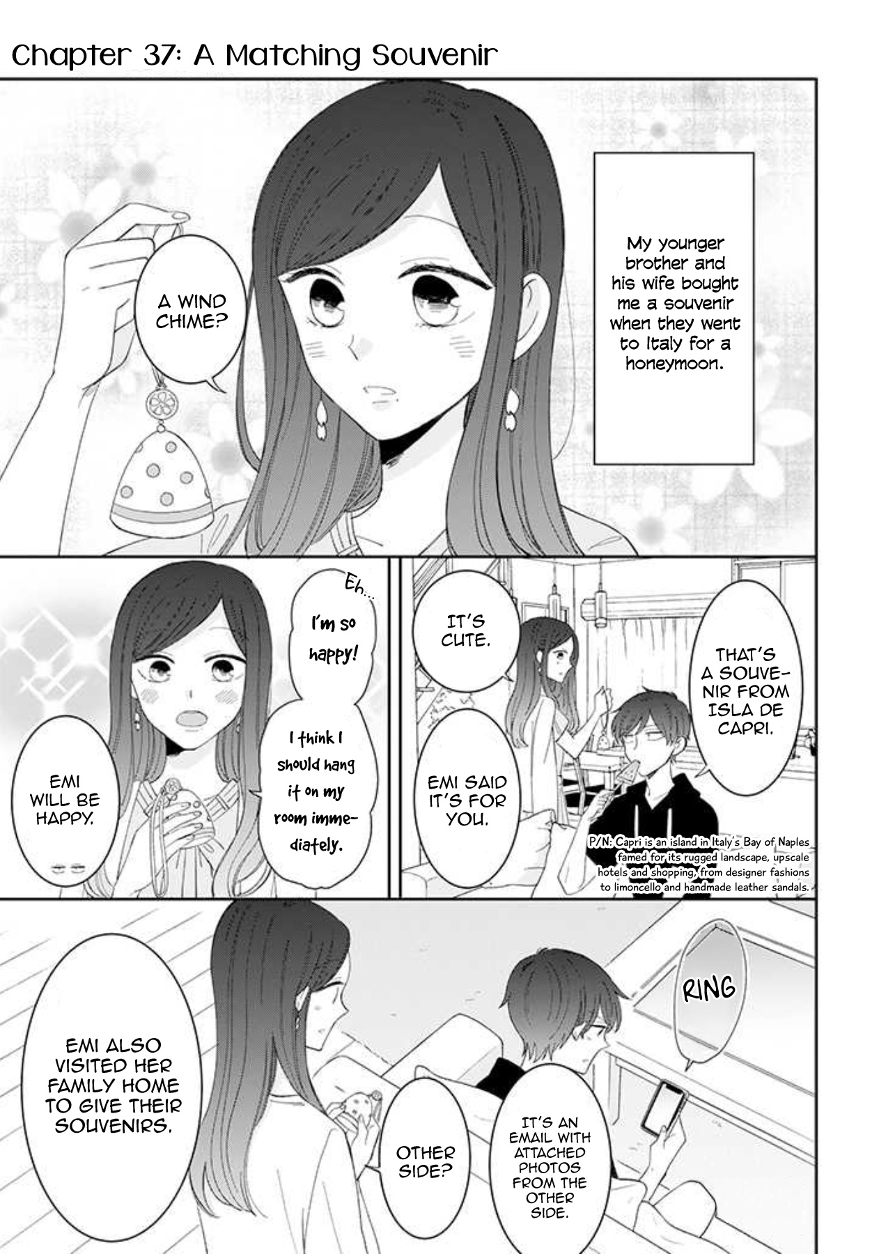 Tsun-Ama Na Kareshi - Chapter 37: A Matching Souvenir