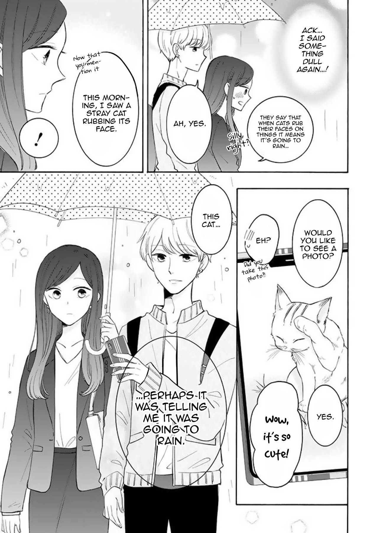 Tsun-Ama Na Kareshi - Chapter 32: Rainy Day