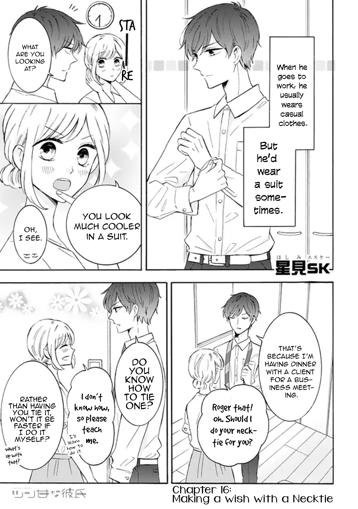 Tsun-Ama Na Kareshi - Chapter 16: Making A Wish With A Necktie