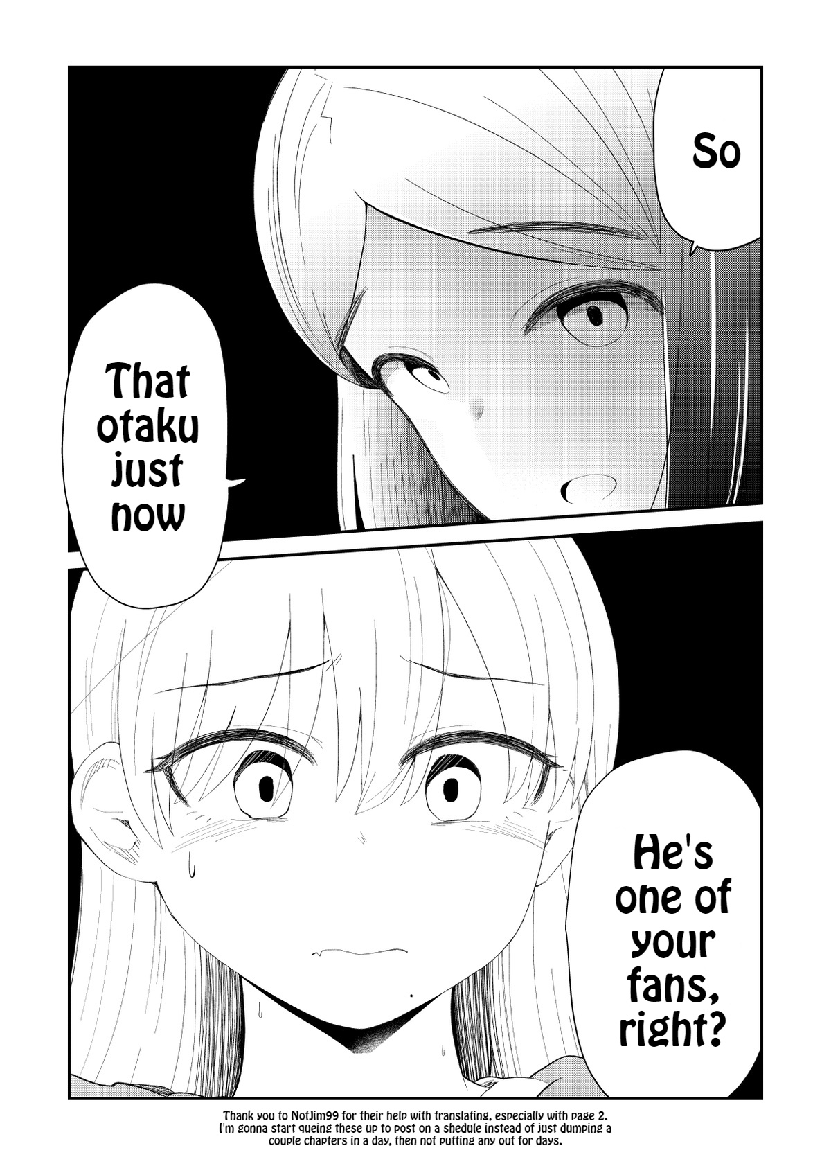 Idol To Otaku No Risou No Kankei - Vol.10 Chapter 54