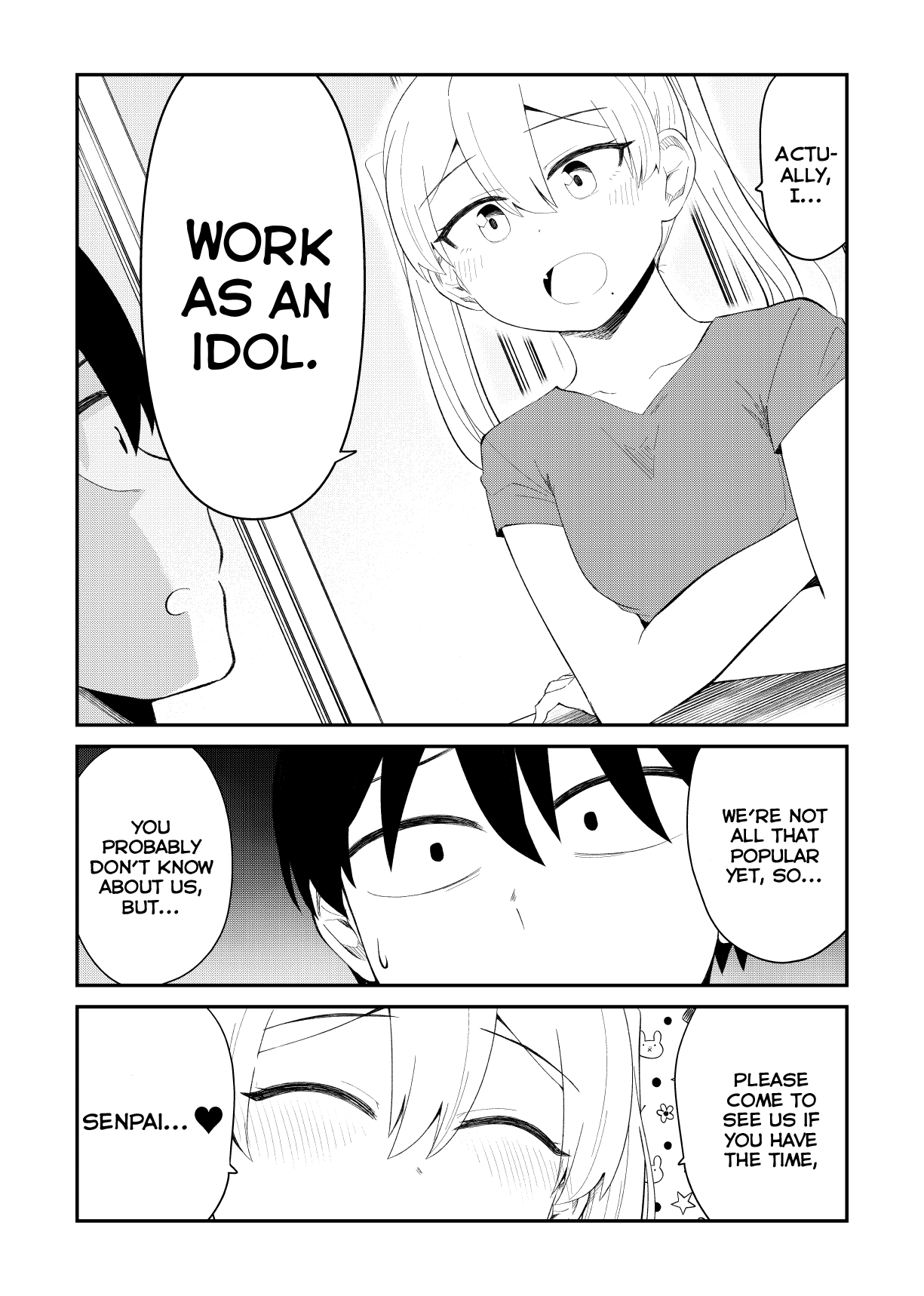 Idol To Otaku No Risou No Kankei - Vol.6 Chapter 35