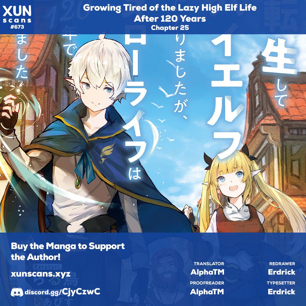 Growing Tired Of The Lazy High Elf Life After 120 Years - Chapter 25