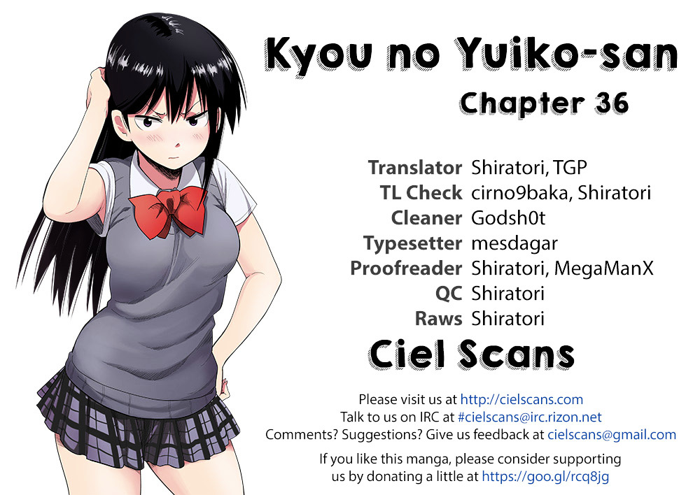 Kyou No Yuiko-San - Vol.4 Chapter 36 : Eh......?