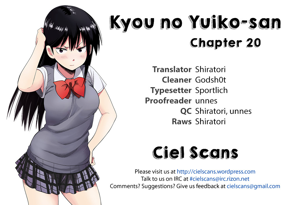 Kyou No Yuiko-San - Vol.3 Chapter 20 : Wear Your Uniform Properly!!