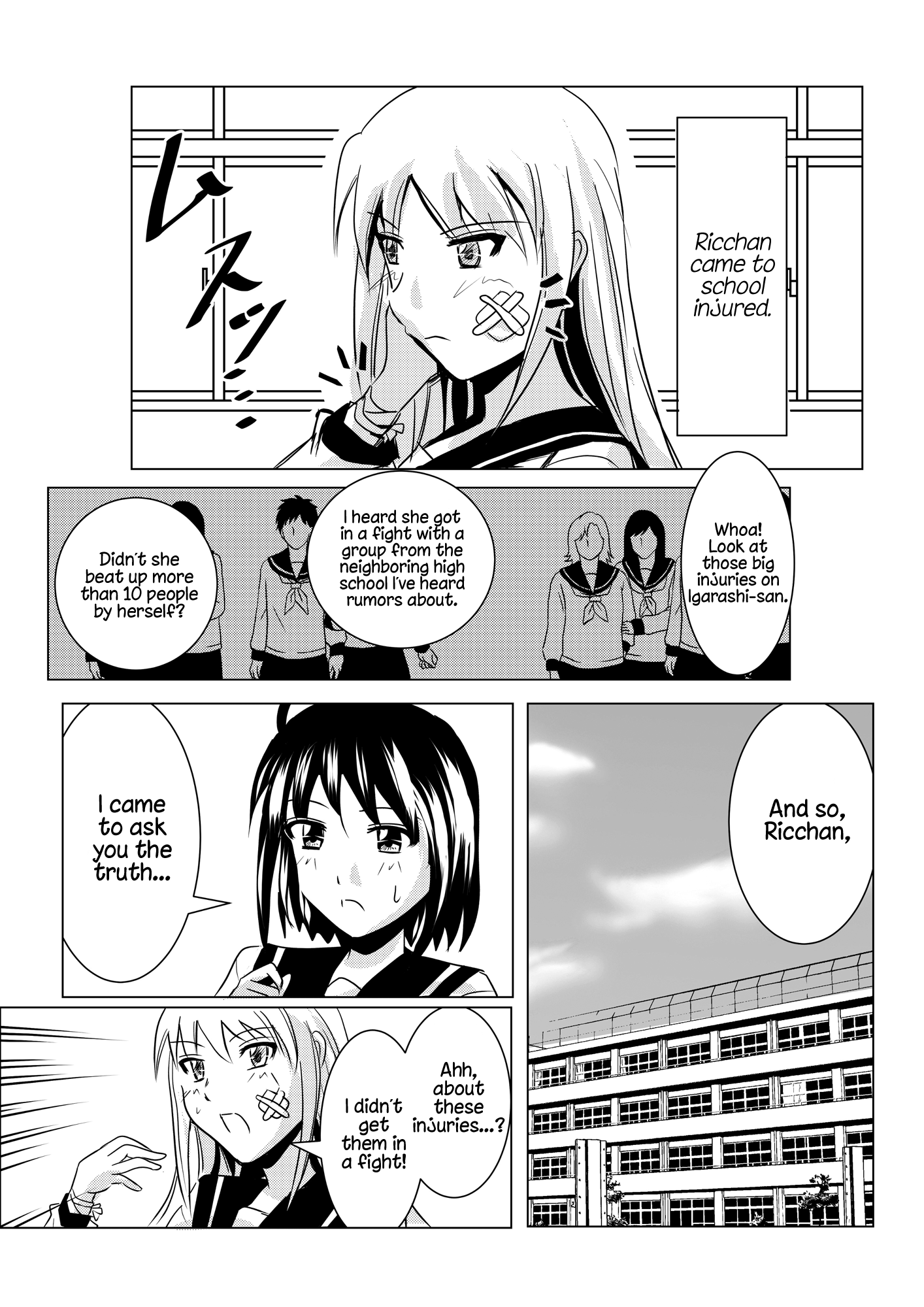 Delinquent Girl And Class Rep - Chapter 3