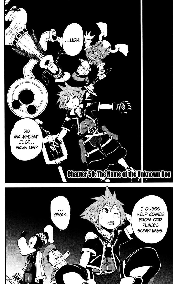 Kingdom Hearts Ii - Vol.7 Chapter 50 : The Name Of The Unknown Boy