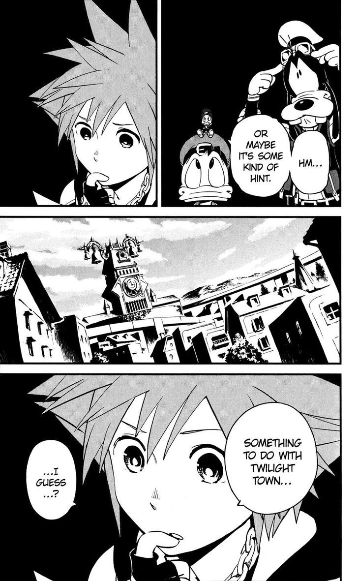 Kingdom Hearts Ii - Vol.7 Chapter 50 : The Name Of The Unknown Boy