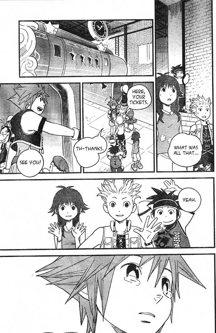 Kingdom Hearts Ii - Vol.2 Chapter 11 : Running From Nightfall