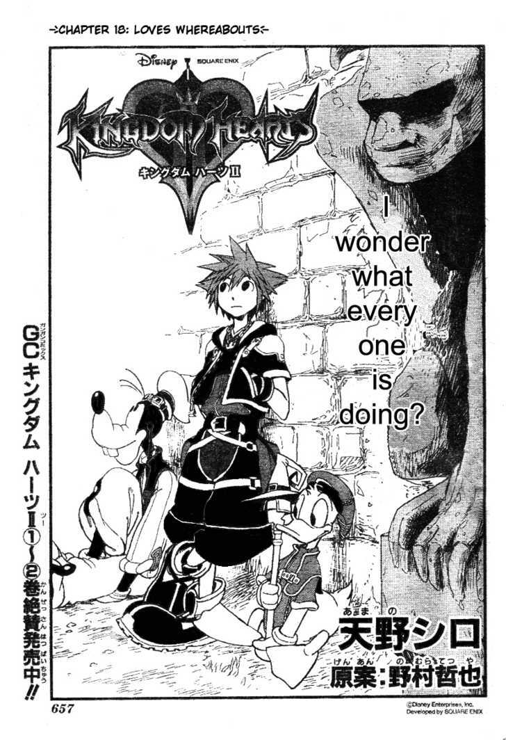 Kingdom Hearts Ii - Vol.3 Chapter 18 : Loves Whereabouts