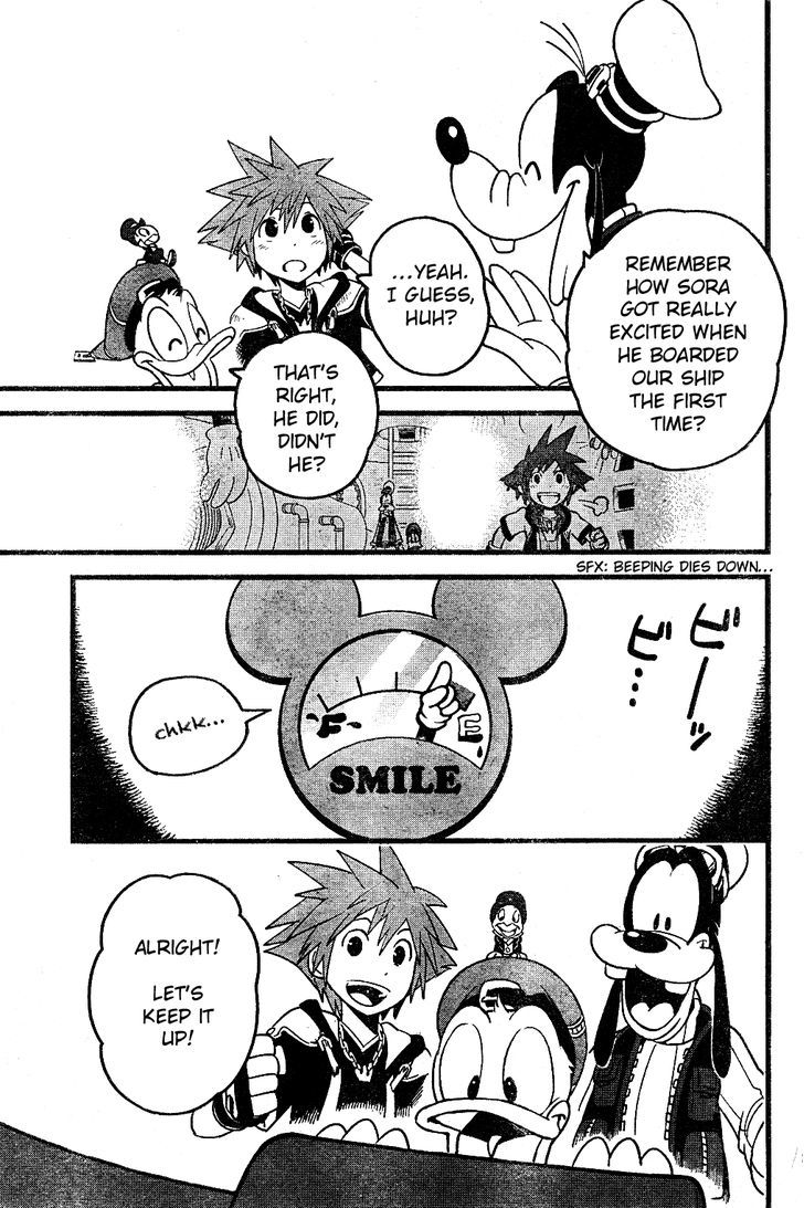 Kingdom Hearts Ii - Vol.6 Chapter 38 : Retrive The Smiles