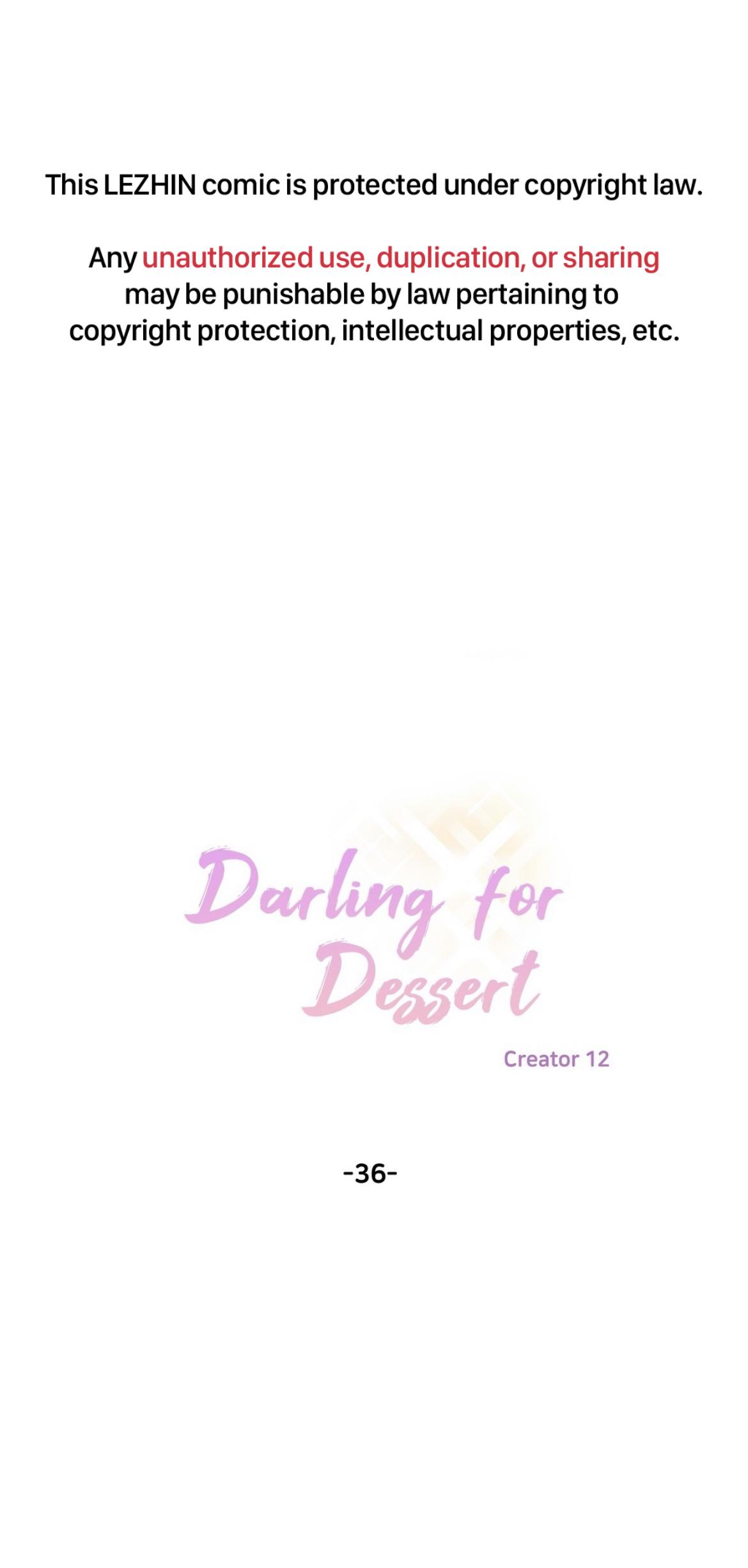 Director's Dessert - Chapter 36