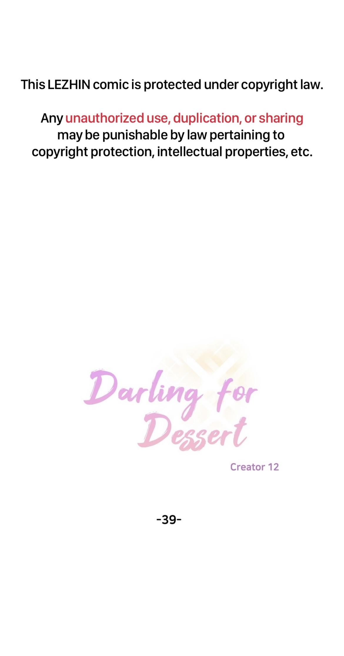 Director's Dessert - Chapter 39