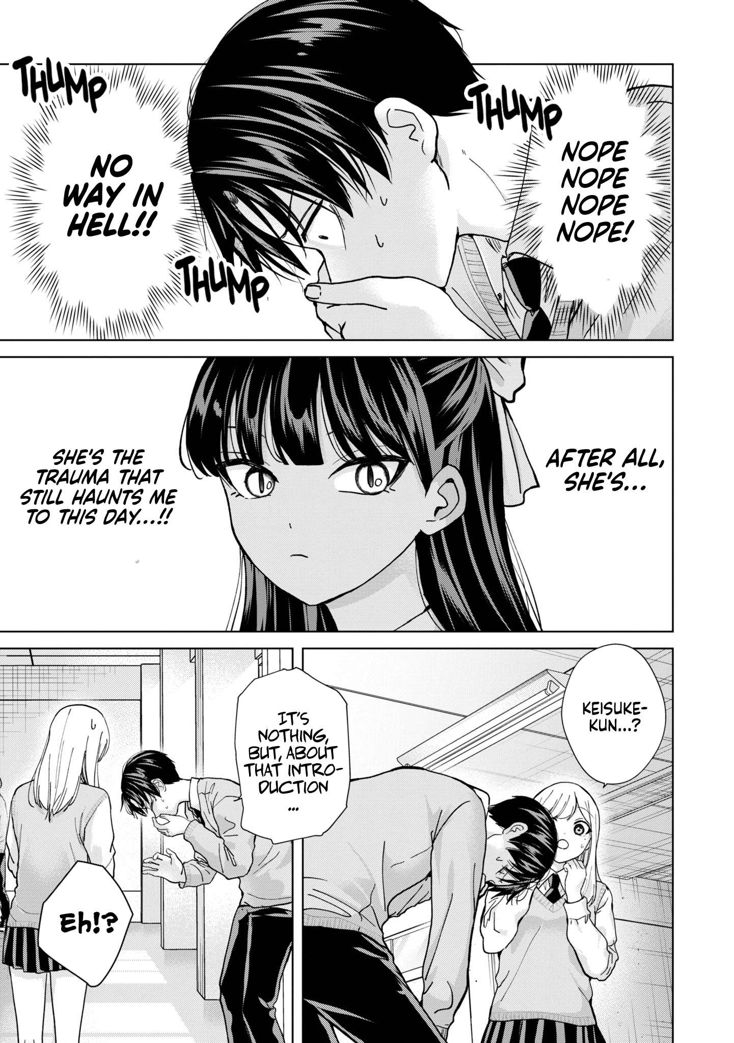 Kusunoki-San Failed To Debut In High School - Chapter 13: She Is The Trauma That Still Haunts Me To This Day