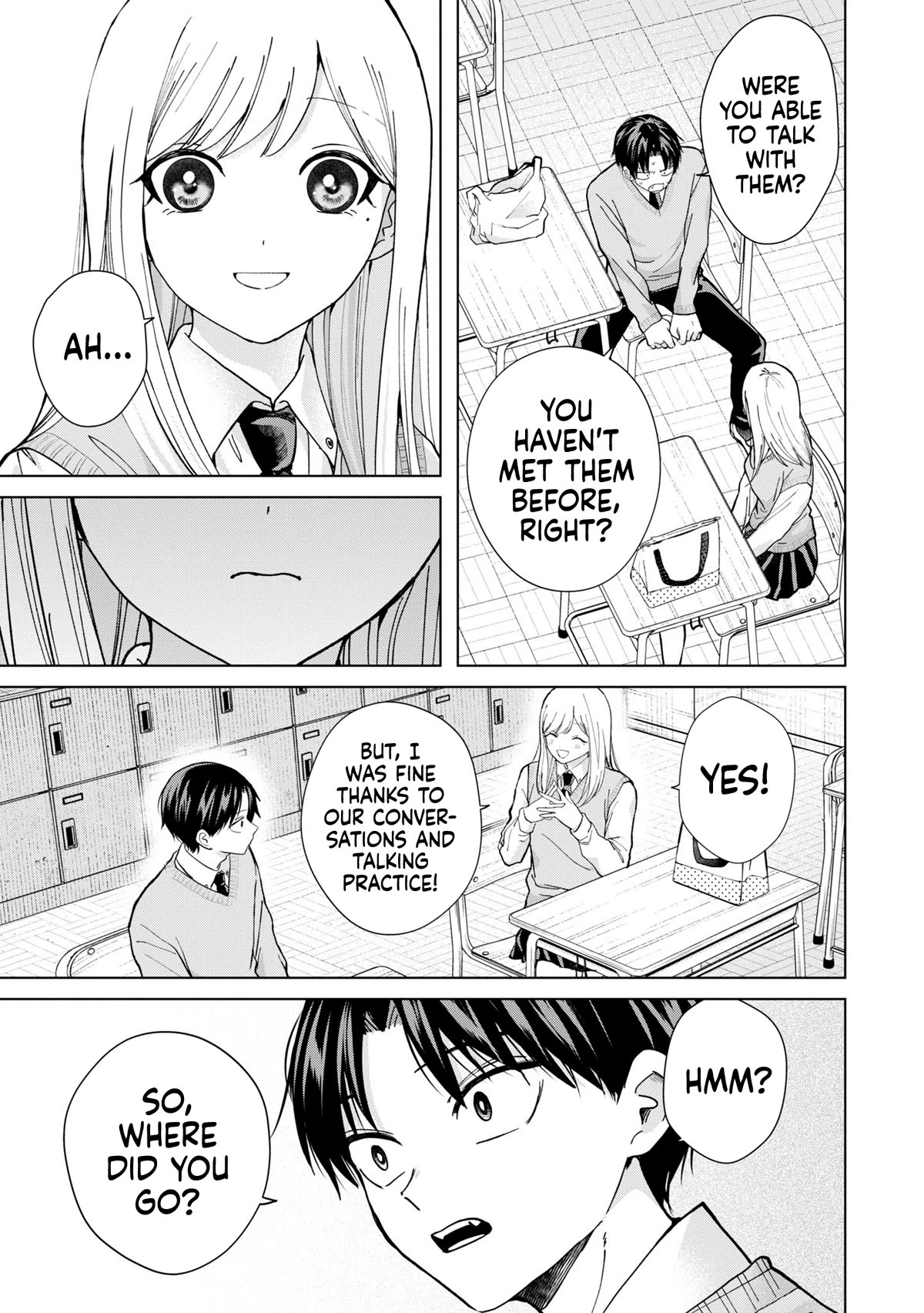 Kusunoki-San Failed To Debut In High School - Chapter 12: With A Communication Disorder, Friends Of Friends May As Well Be Enemies