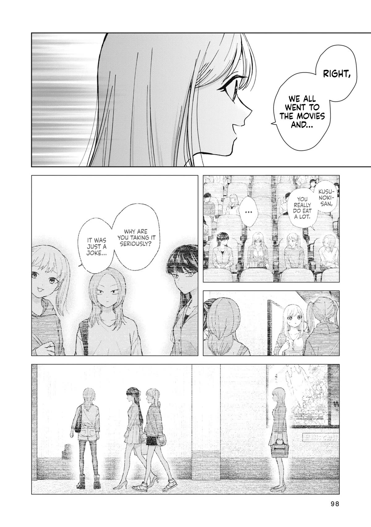 Kusunoki-San Failed To Debut In High School - Chapter 12: With A Communication Disorder, Friends Of Friends May As Well Be Enemies