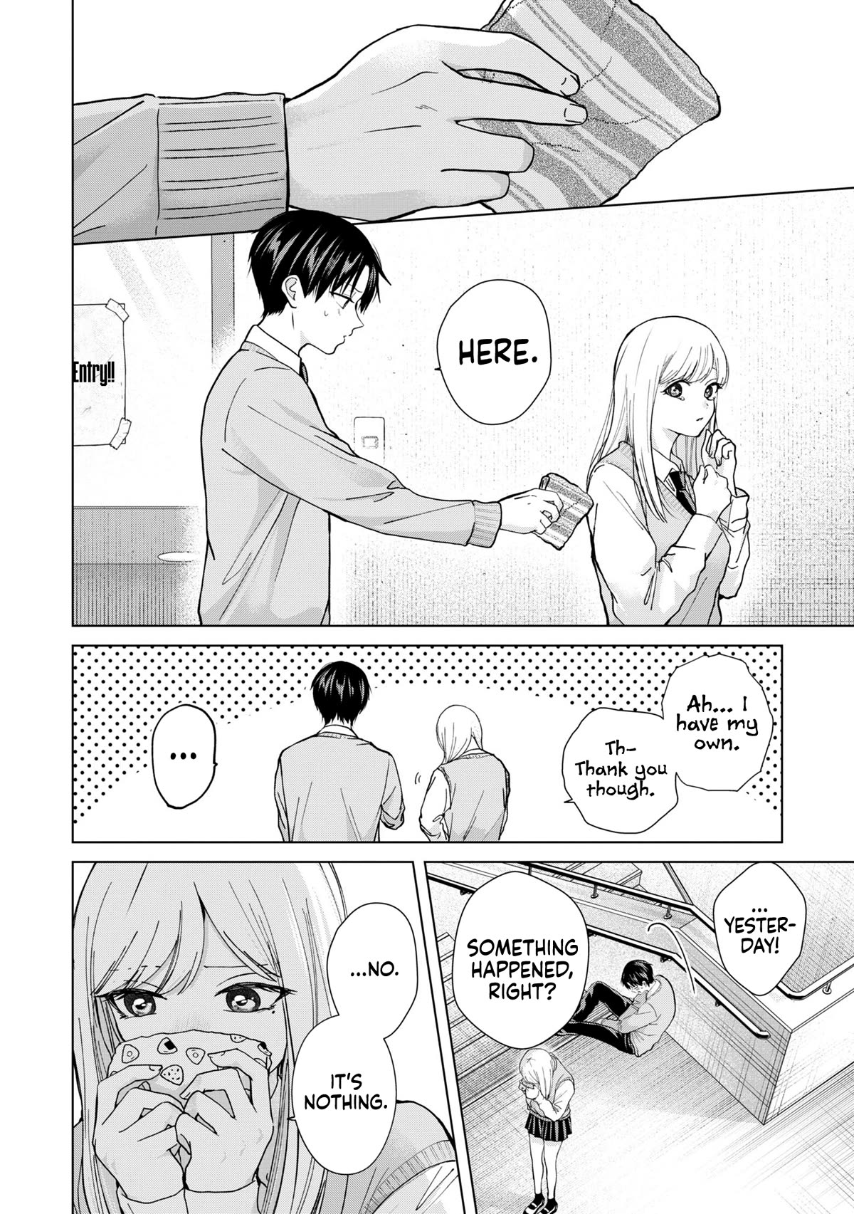 Kusunoki-San Failed To Debut In High School - Chapter 12: With A Communication Disorder, Friends Of Friends May As Well Be Enemies