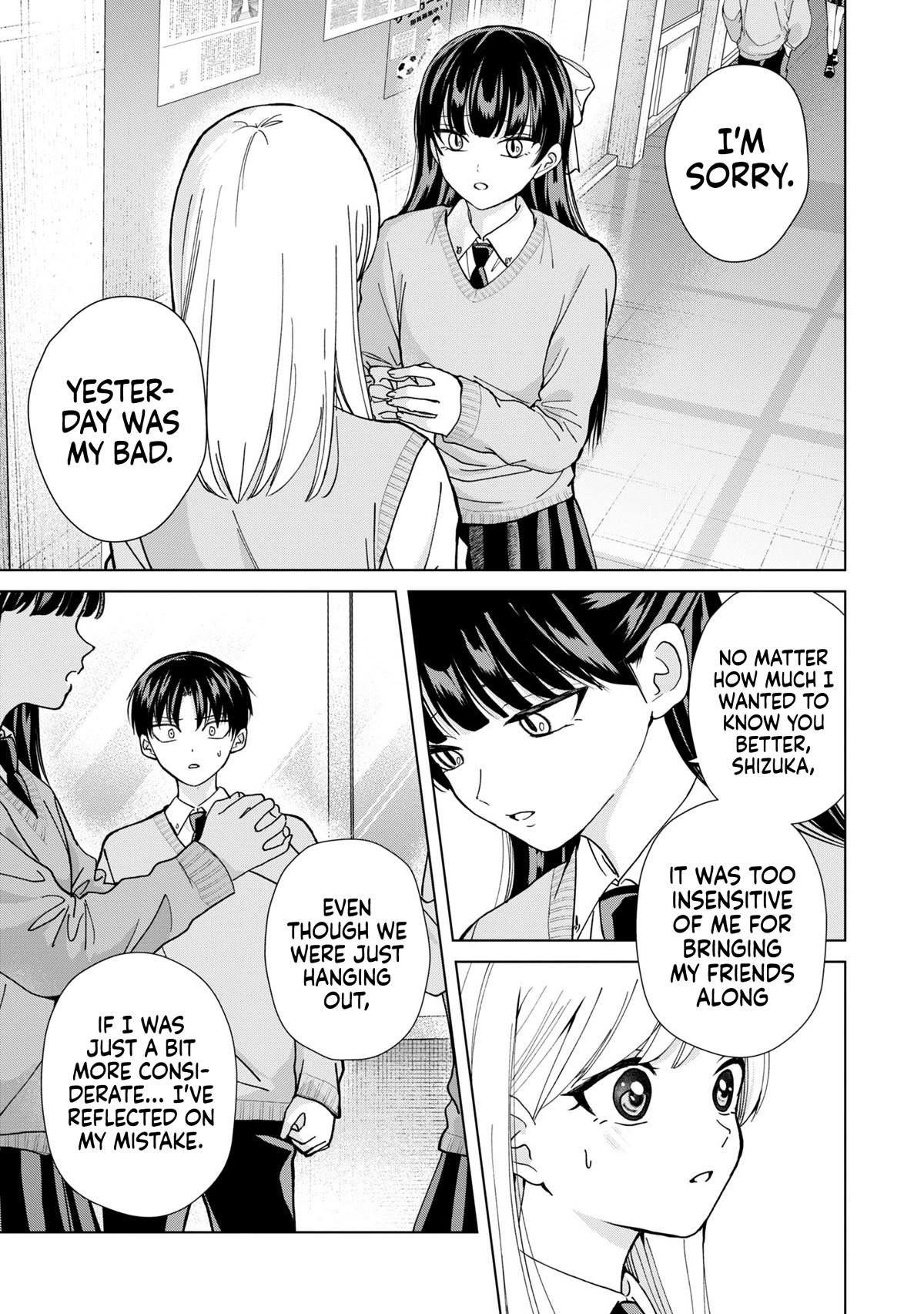 Kusunoki-San Failed To Debut In High School - Chapter 12: With A Communication Disorder, Friends Of Friends May As Well Be Enemies