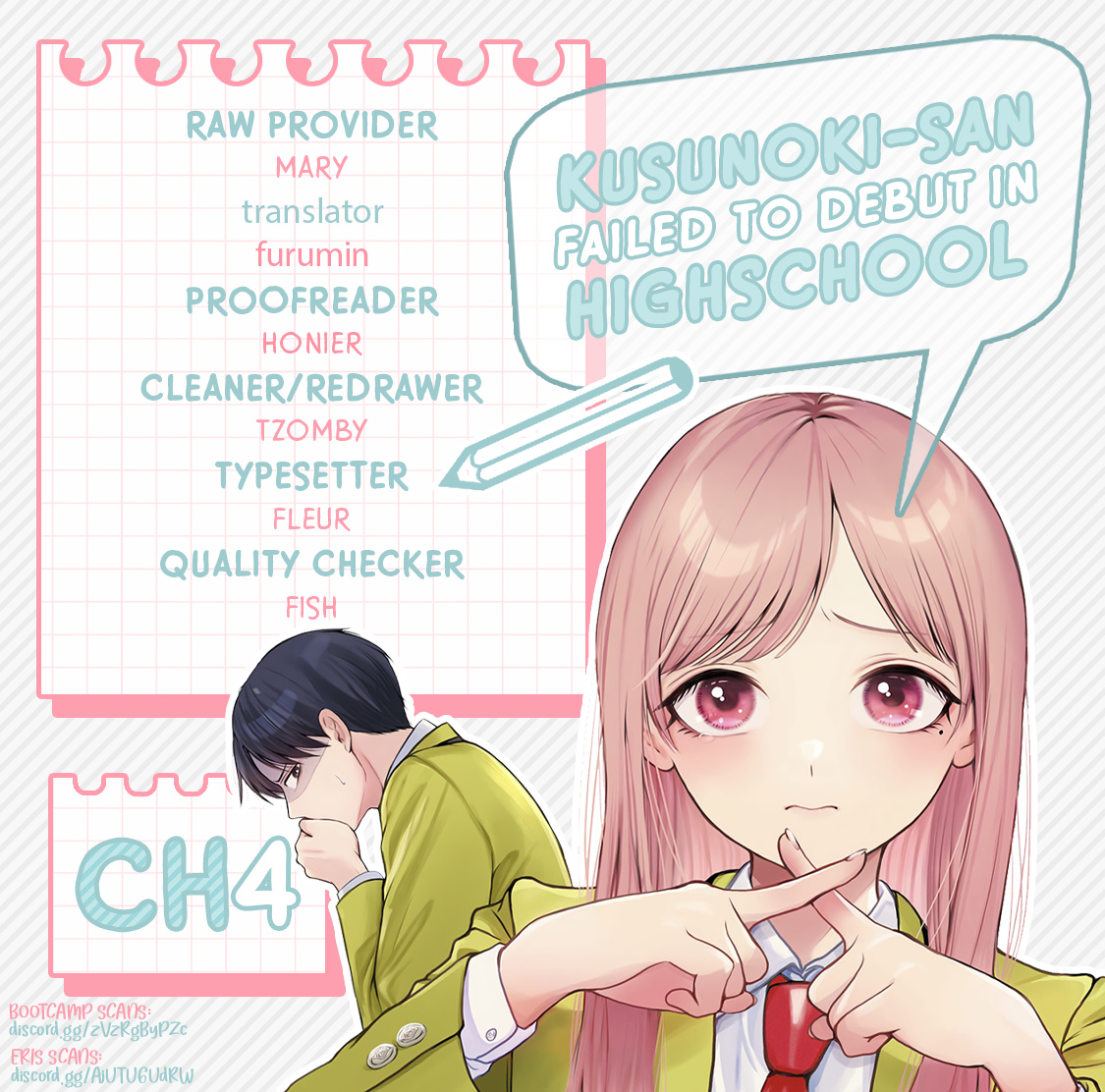 Kusunoki-San Failed To Debut In High School - Vol.1 Chapter 4: This Is All Because Of Her Misleading Words