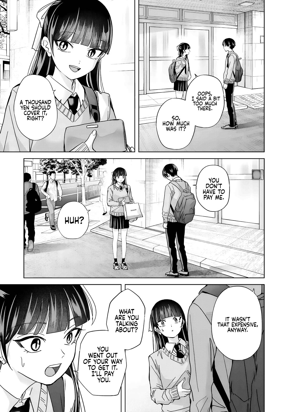 Kusunoki-San Failed To Debut In High School - Chapter 36: You're Way Too Nice