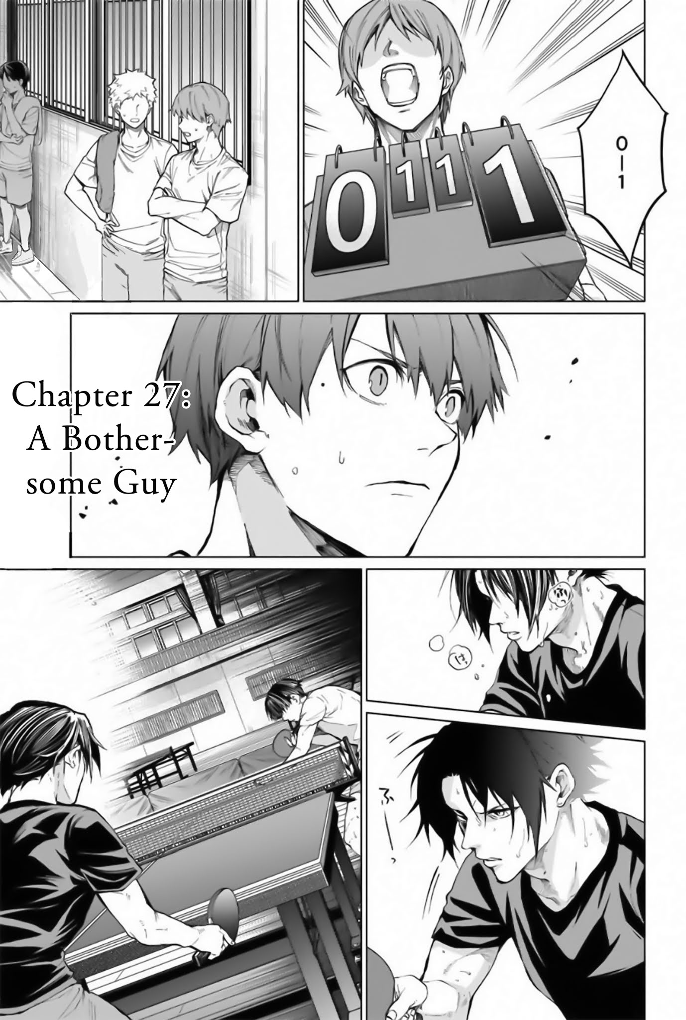 Aoiro Ping Pong - Chapter 27: A Bothersome Guy