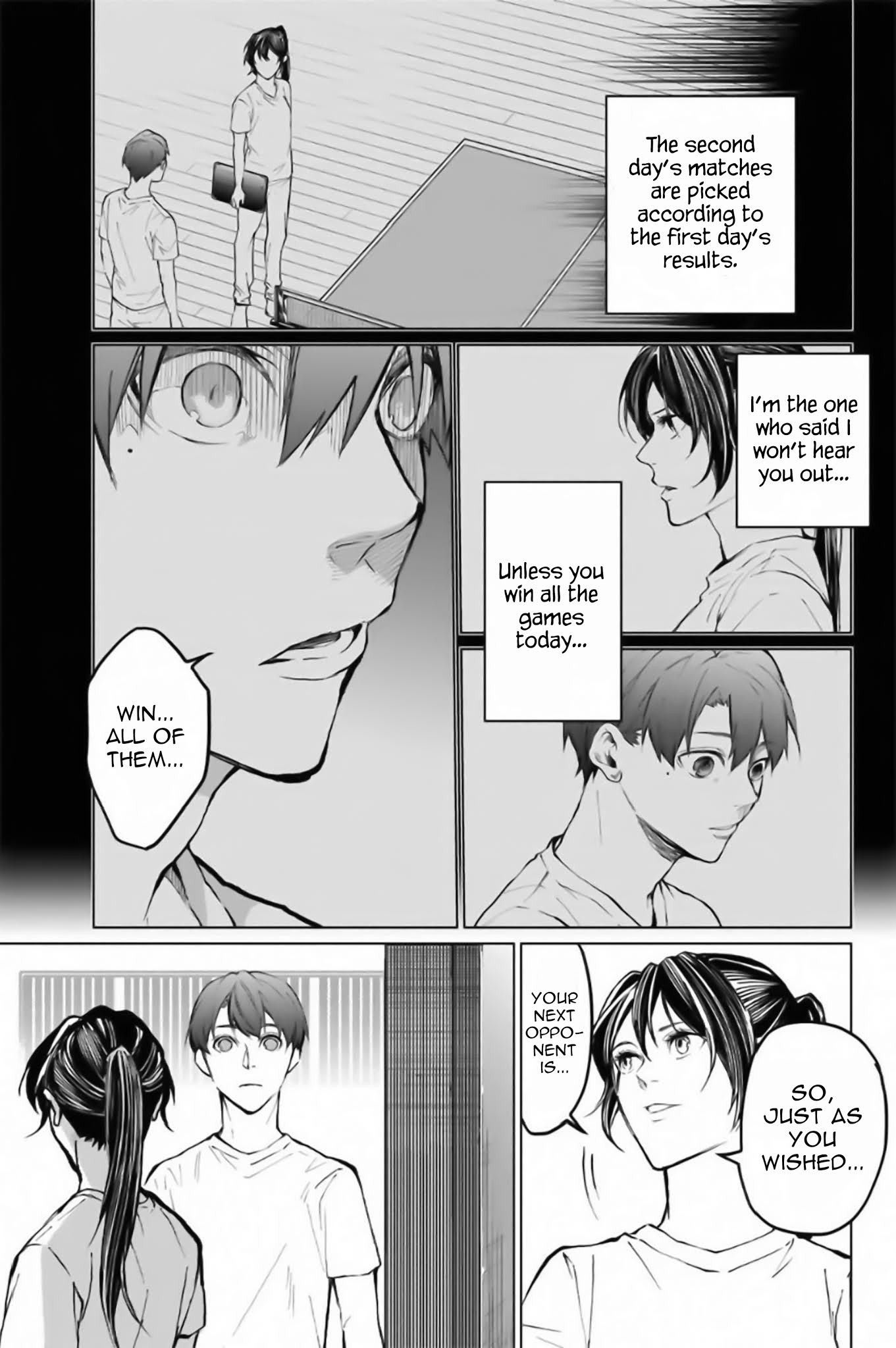 Aoiro Ping Pong - Chapter 29: Unforeseen