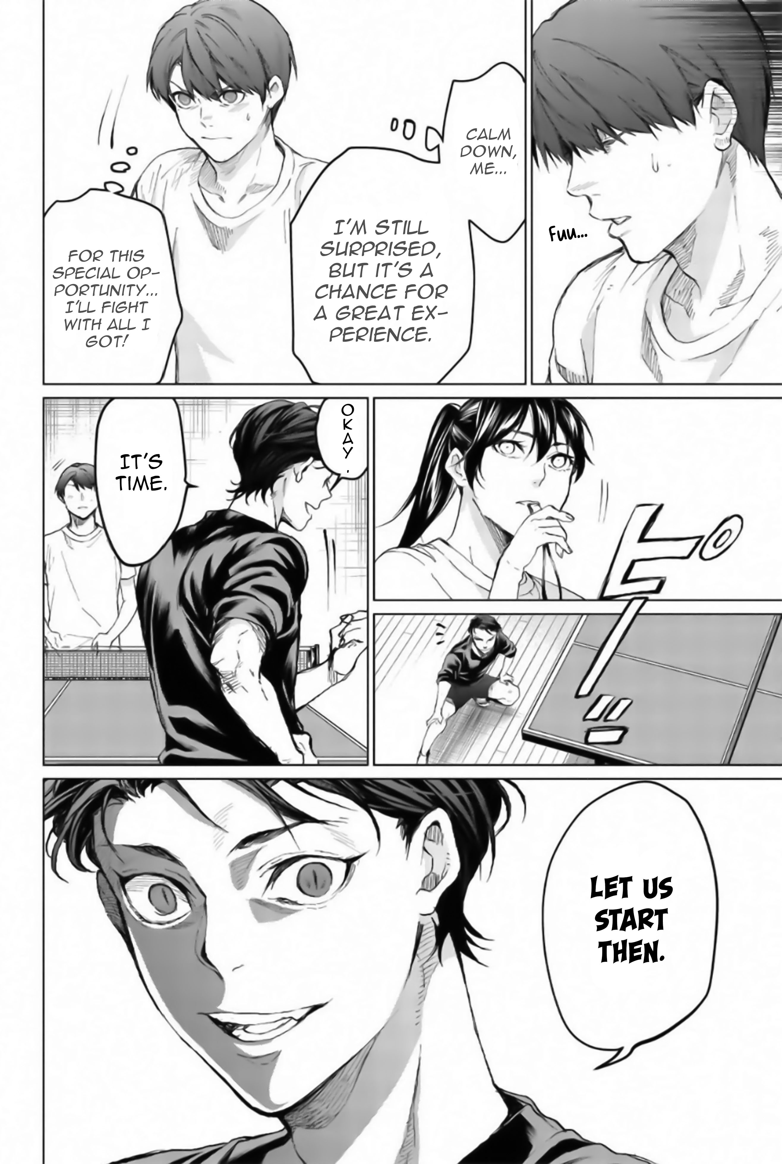 Aoiro Ping Pong - Chapter 14: Regretful Man