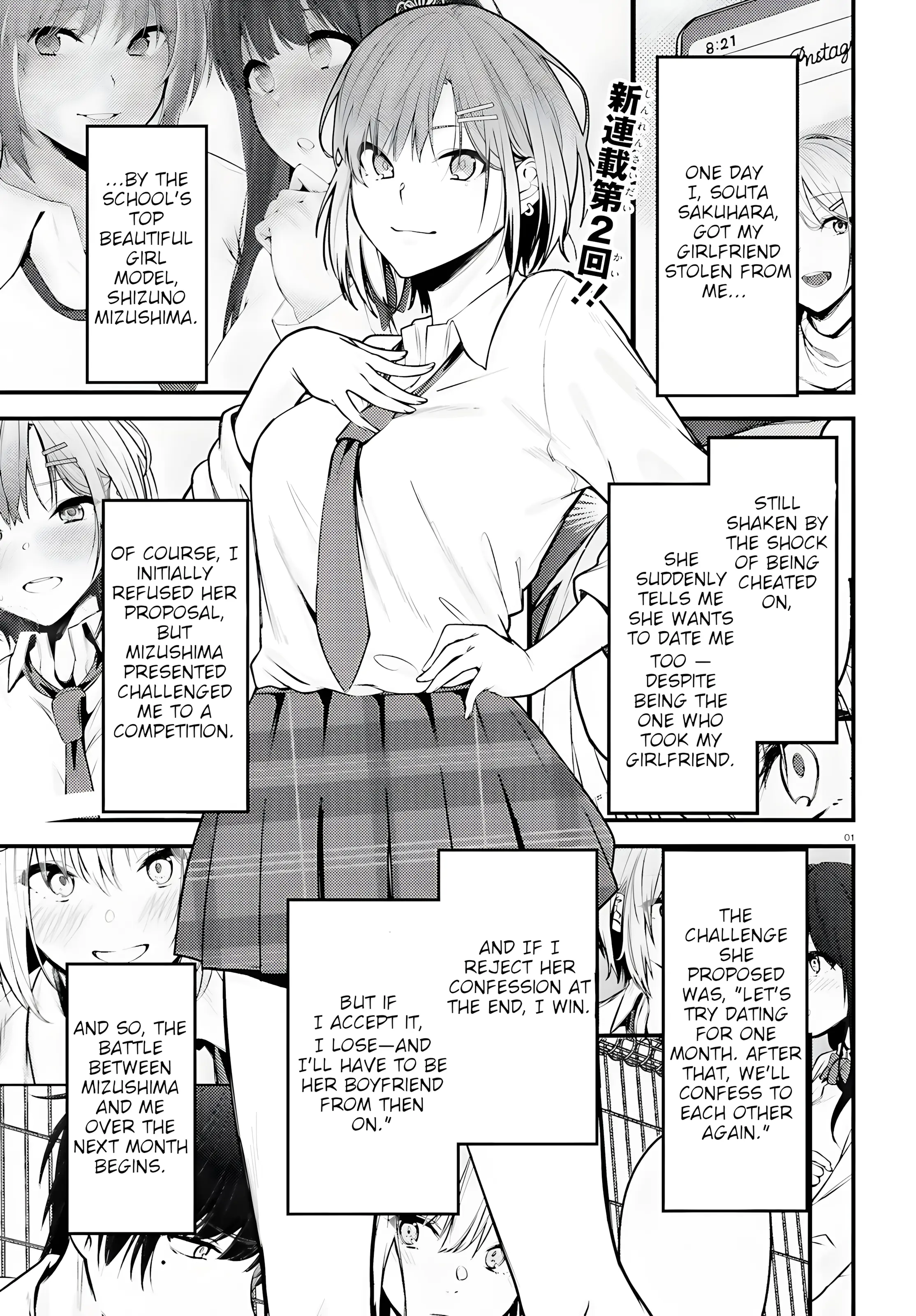 Kanojo O Ubatta Ikemen Bishoujo Ga Naze Ka Ore Made Nerattekuru - Chapter 2