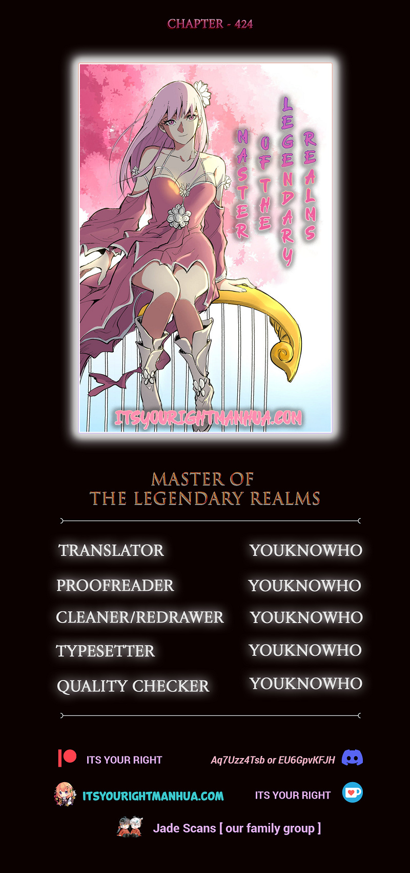 Master Of Legendary Realms - Chapter 424