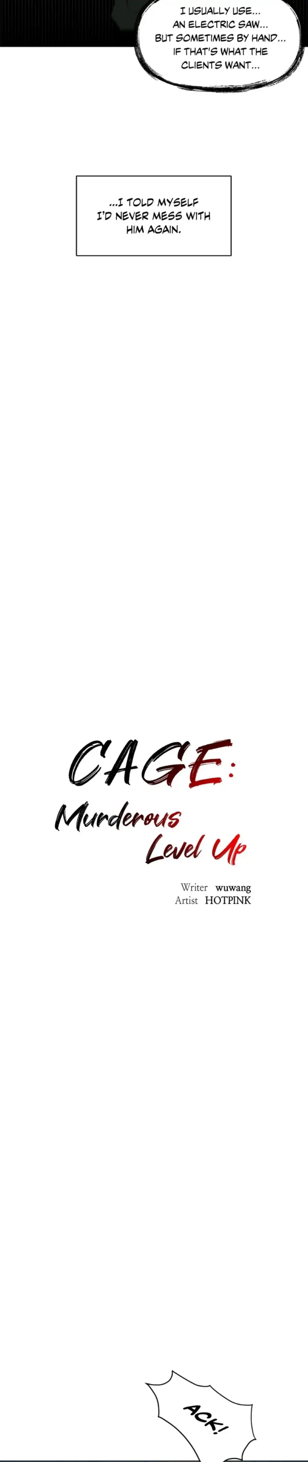 Cage: Murderous Level Up - Chapter 4