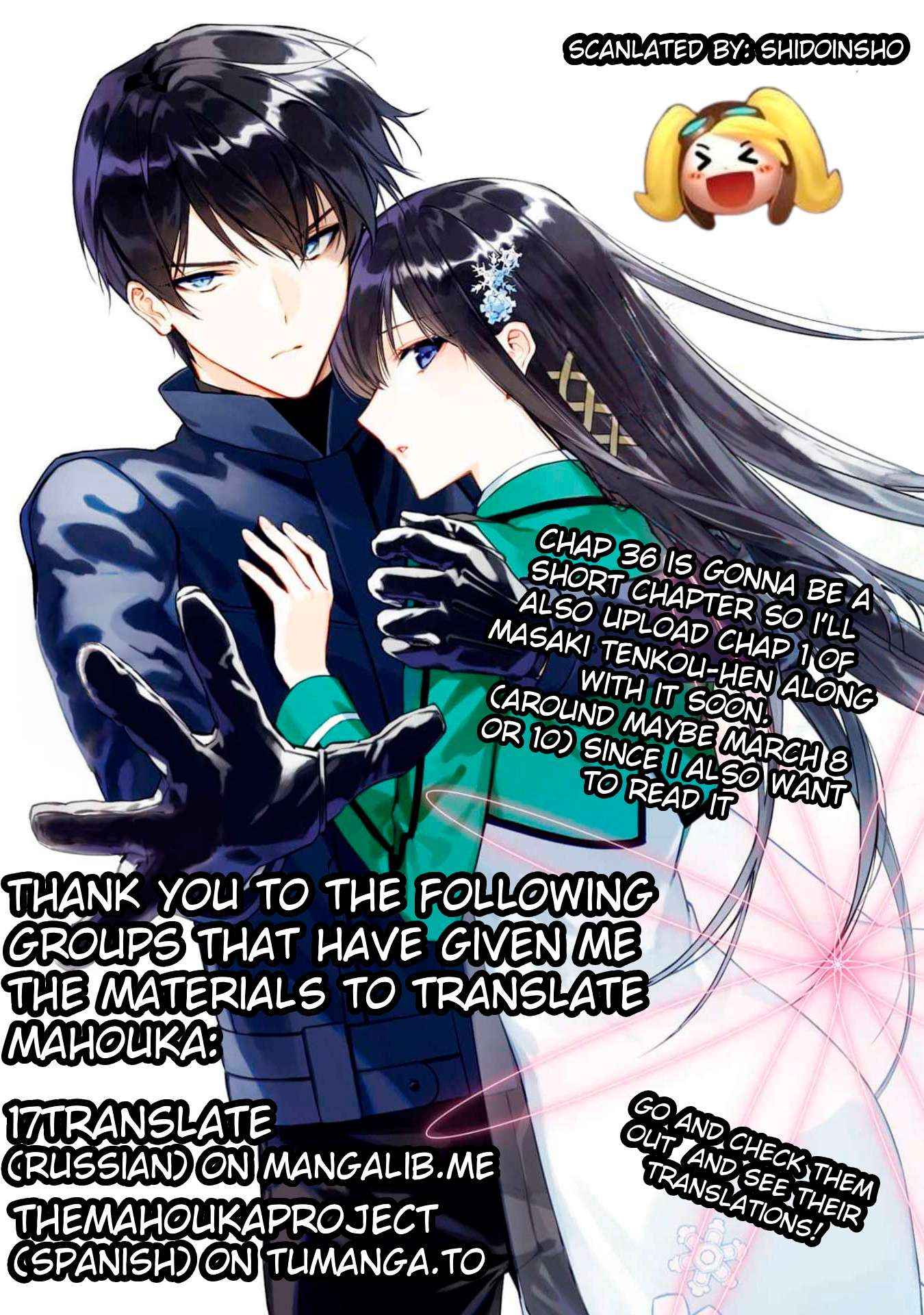 Mahouka Koukou No Rettousei - Shizoku Kaigi-Hen - Chapter 35