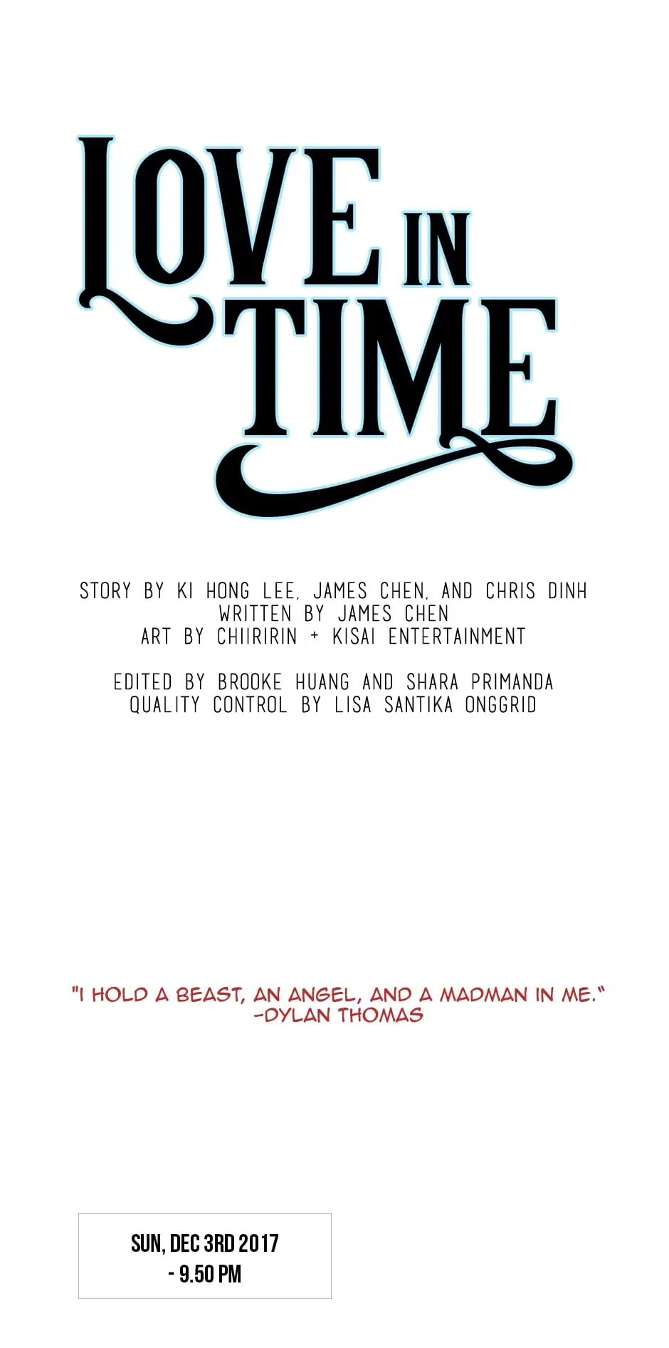 Love In Time - Chapter 9